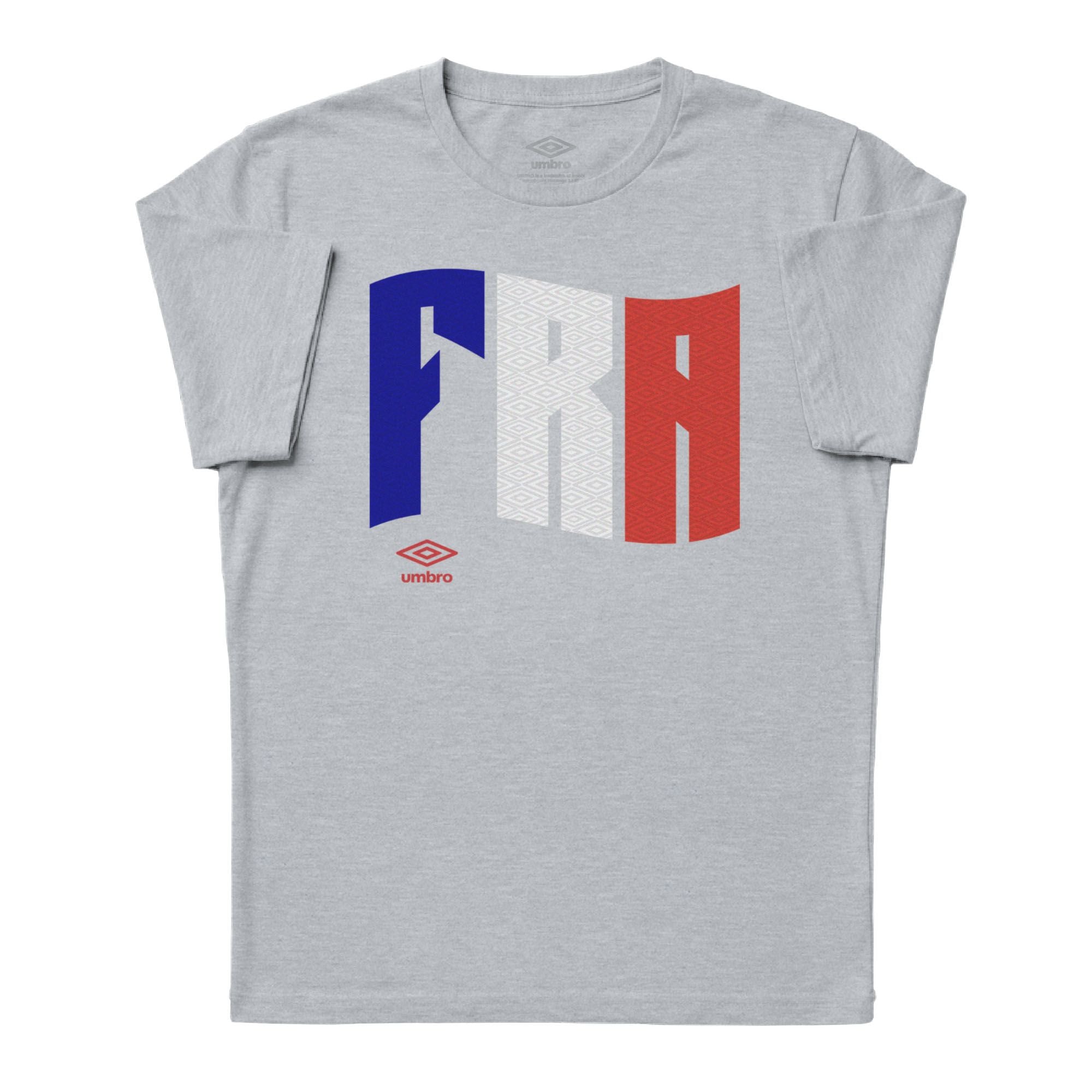 Umbro France Wavy Logo T-Shirt Sport Grey