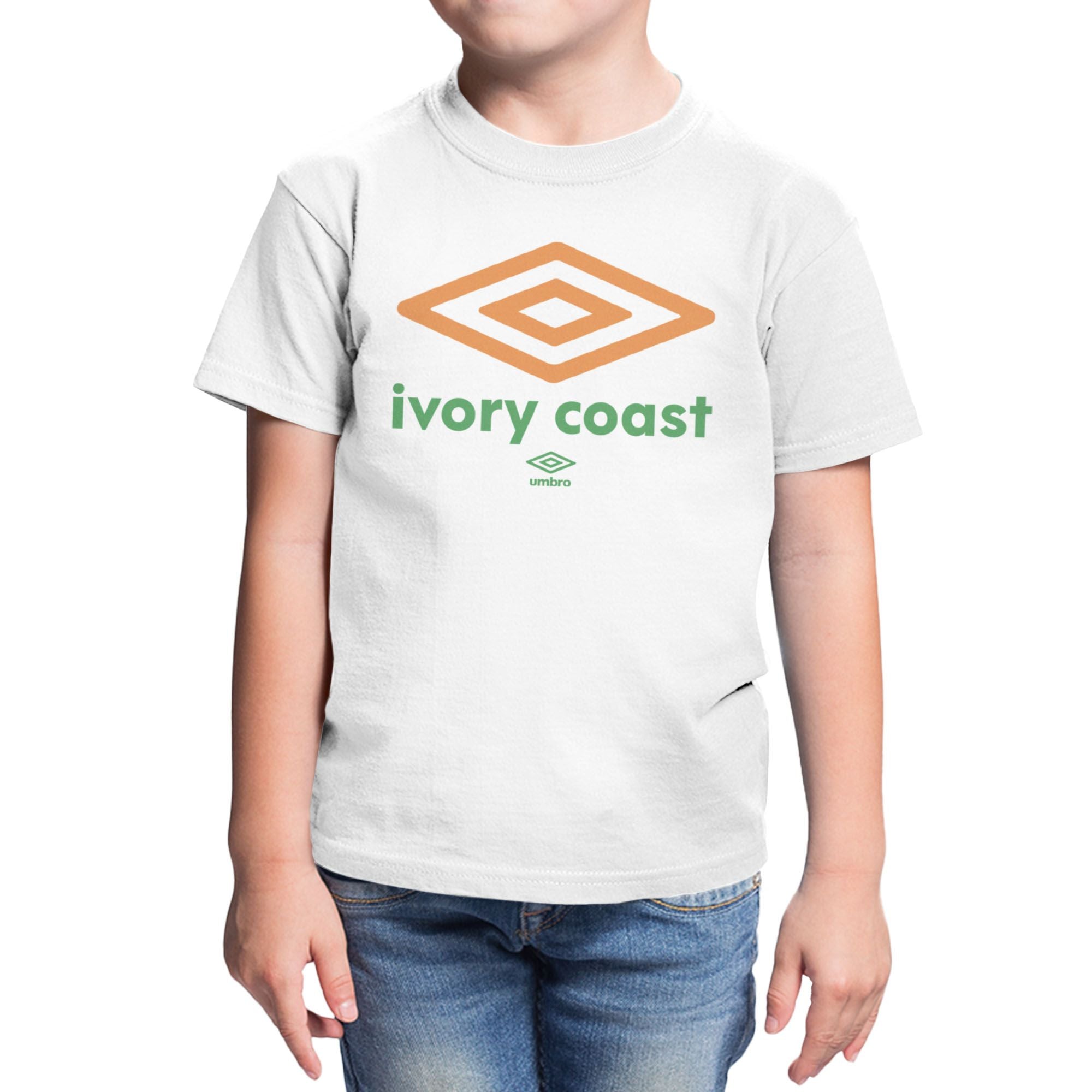 Umbro Kids Cote d'Ivoire Diamond Logo T-Shirt