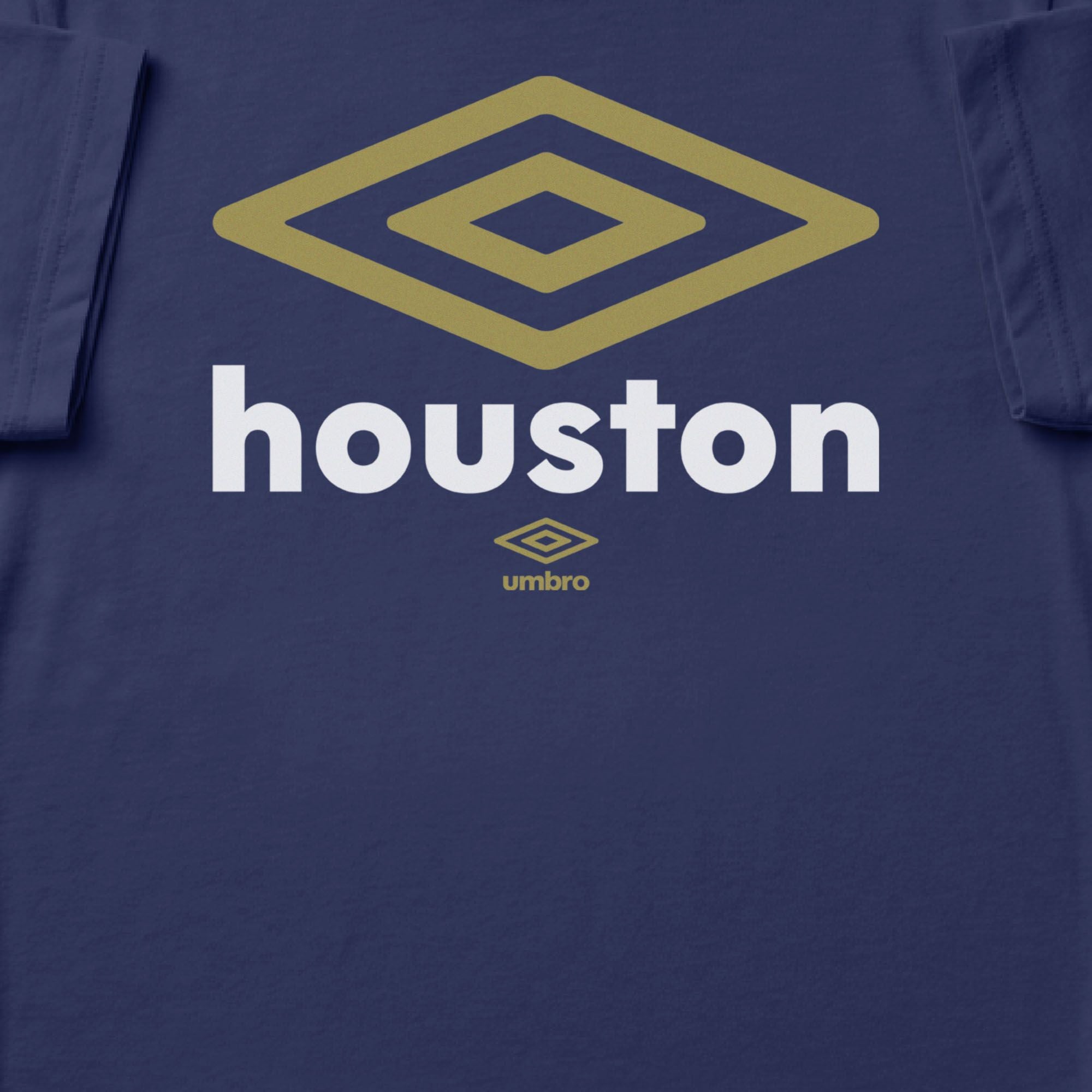 Umbro Adult Houston City Diamond Logo T-Shirt