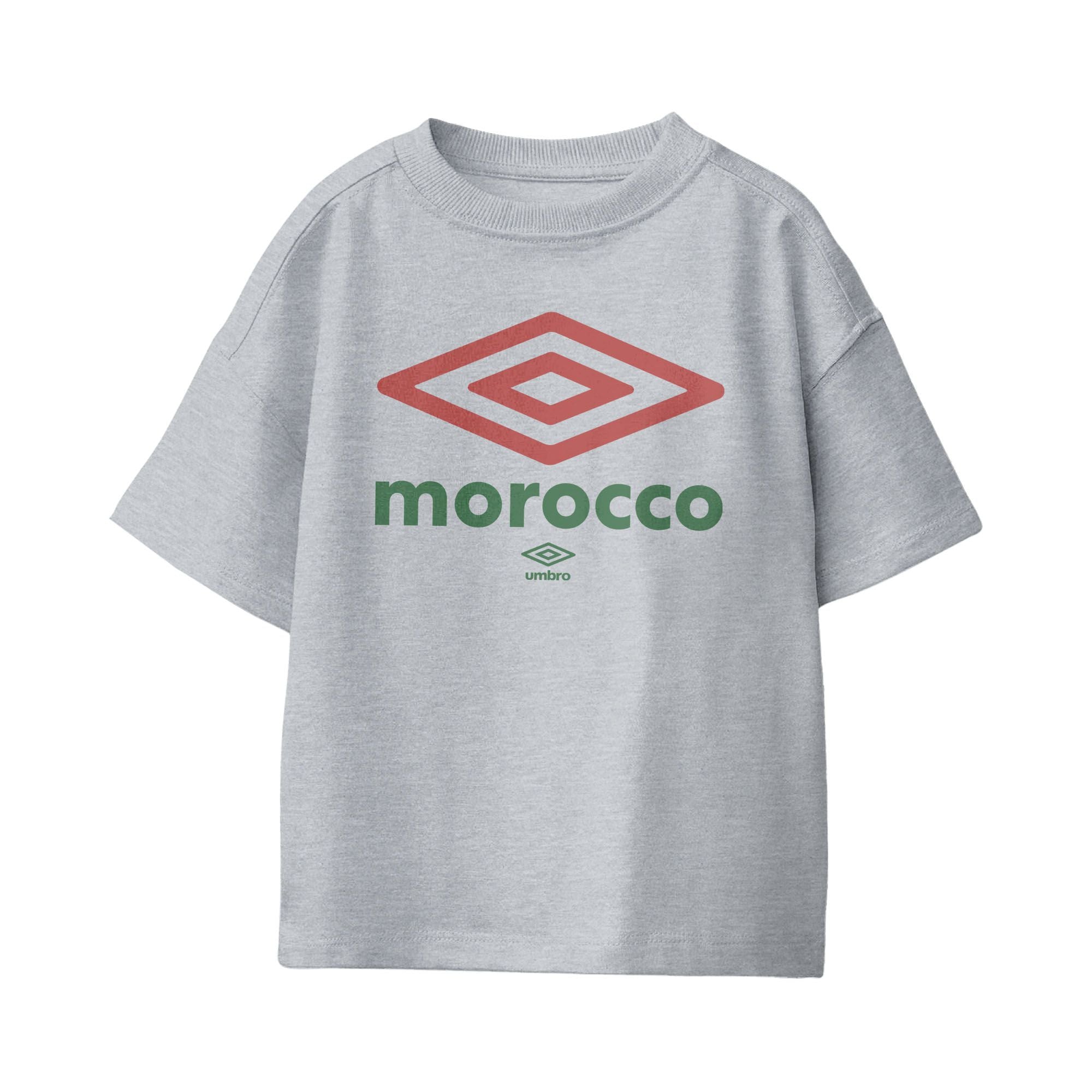 Umbro Kids Morocco Diamond Logo T-Shirt Sport Grey