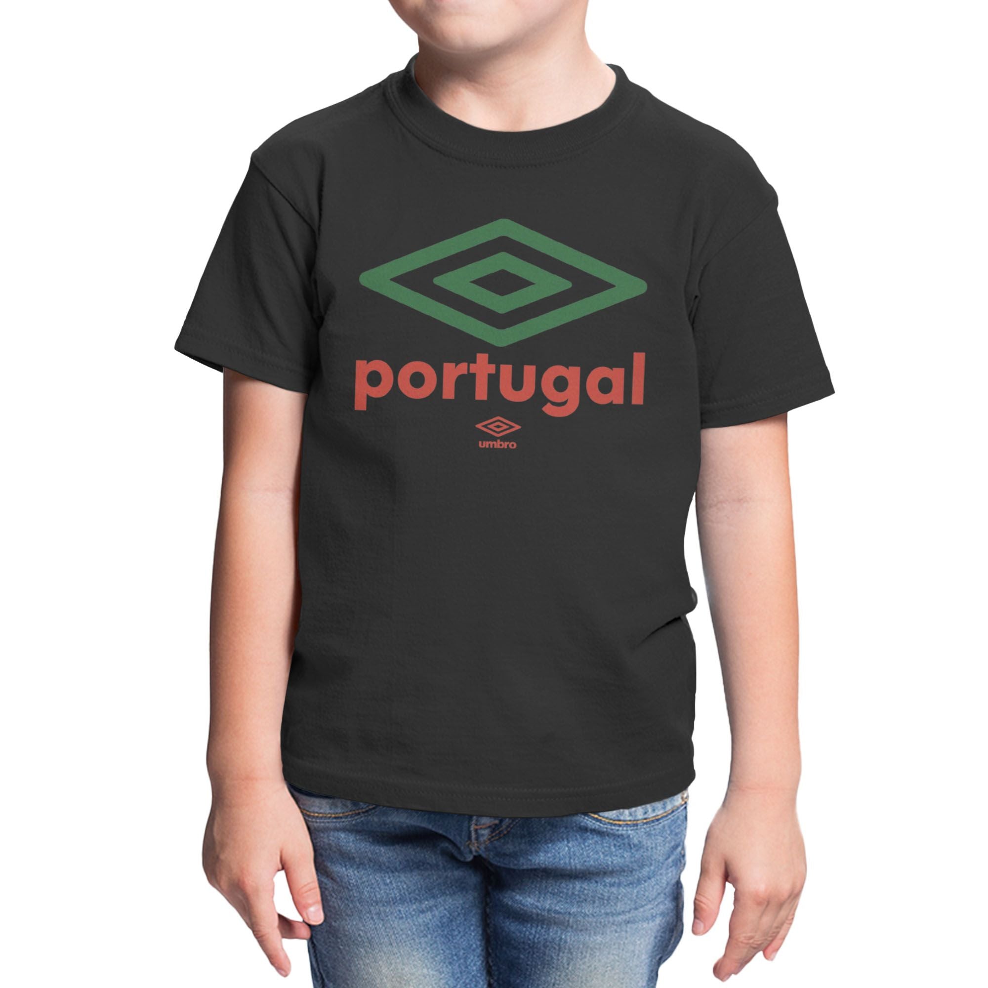 Umbro Kids Portugal Diamond Logo T-Shirt