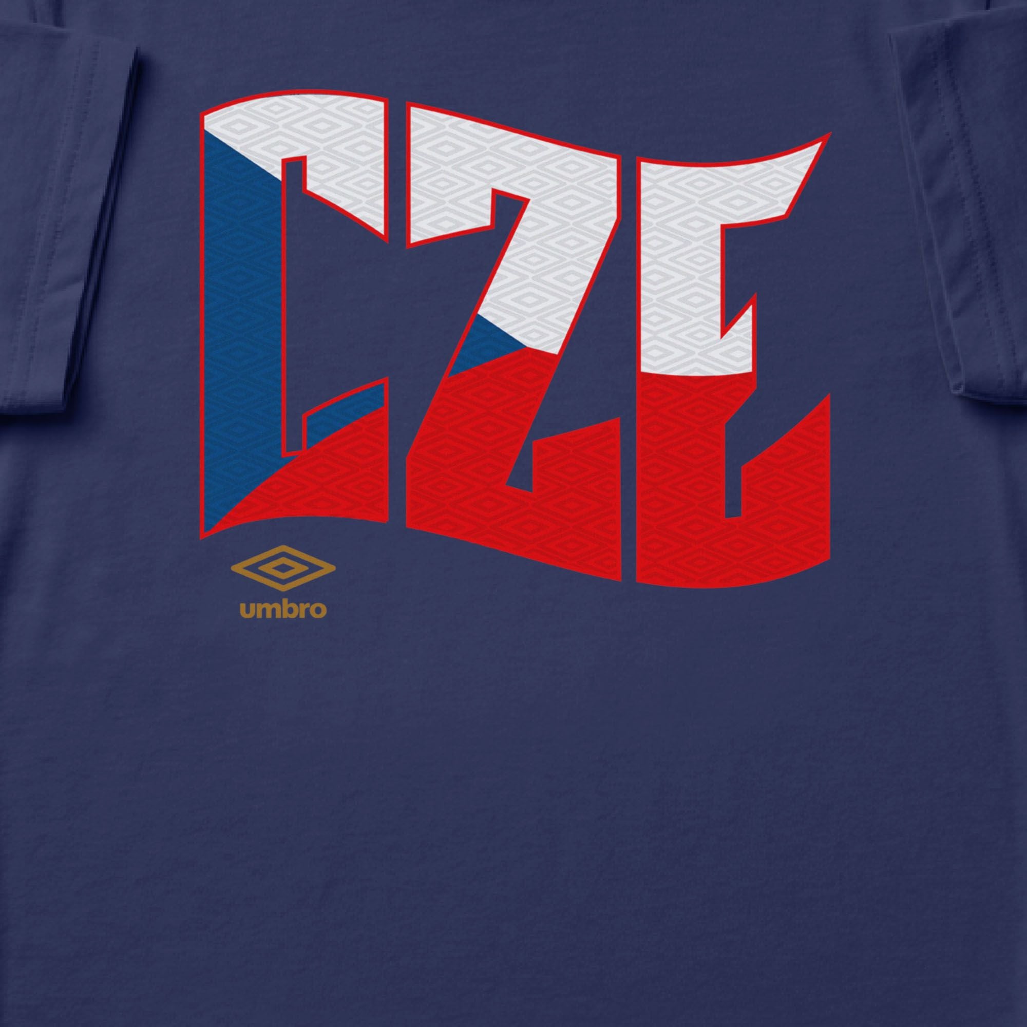 Umbro Adult Czech Republic Wavy Logo T-Shirt