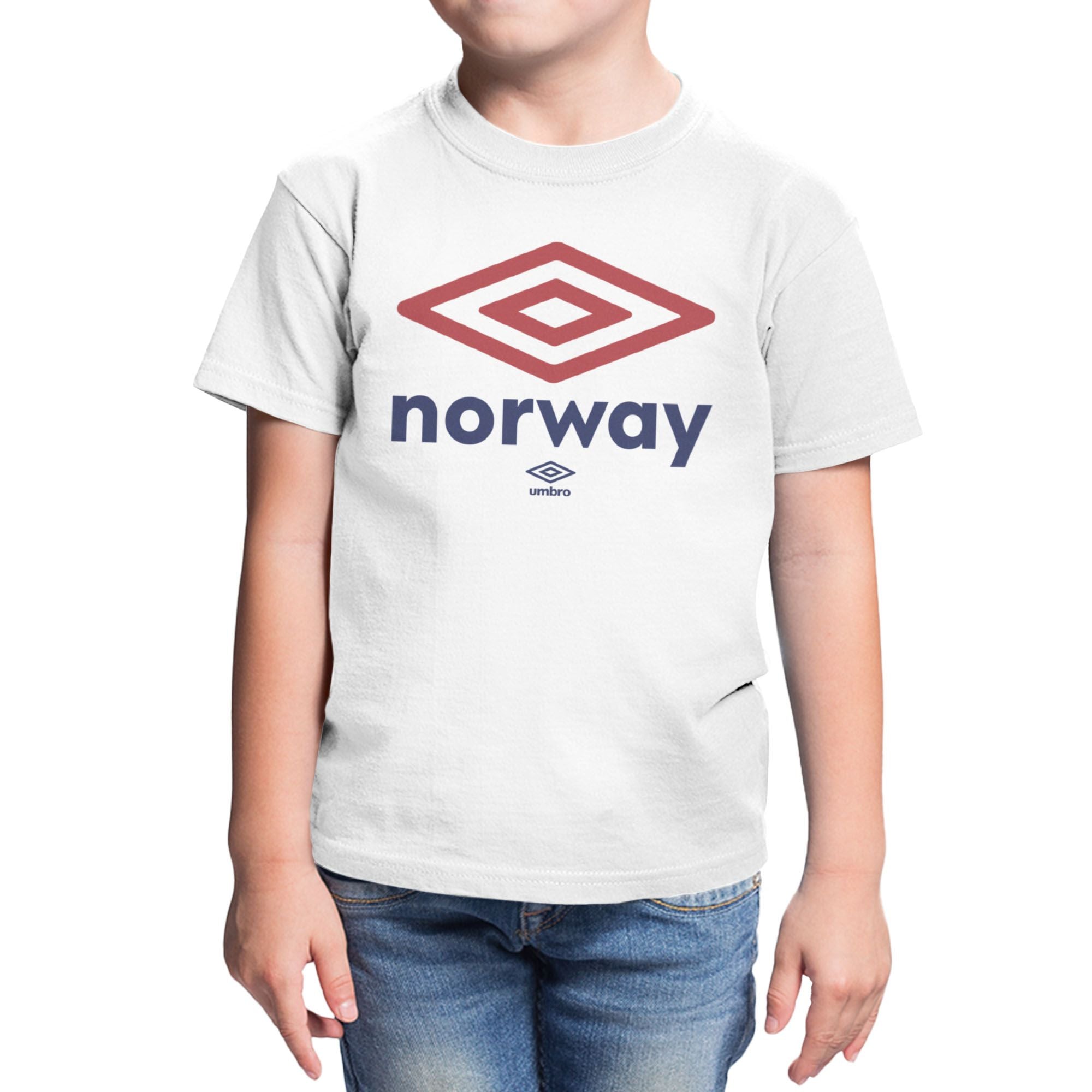 Umbro Kids Norway Diamond Logo T-Shirt