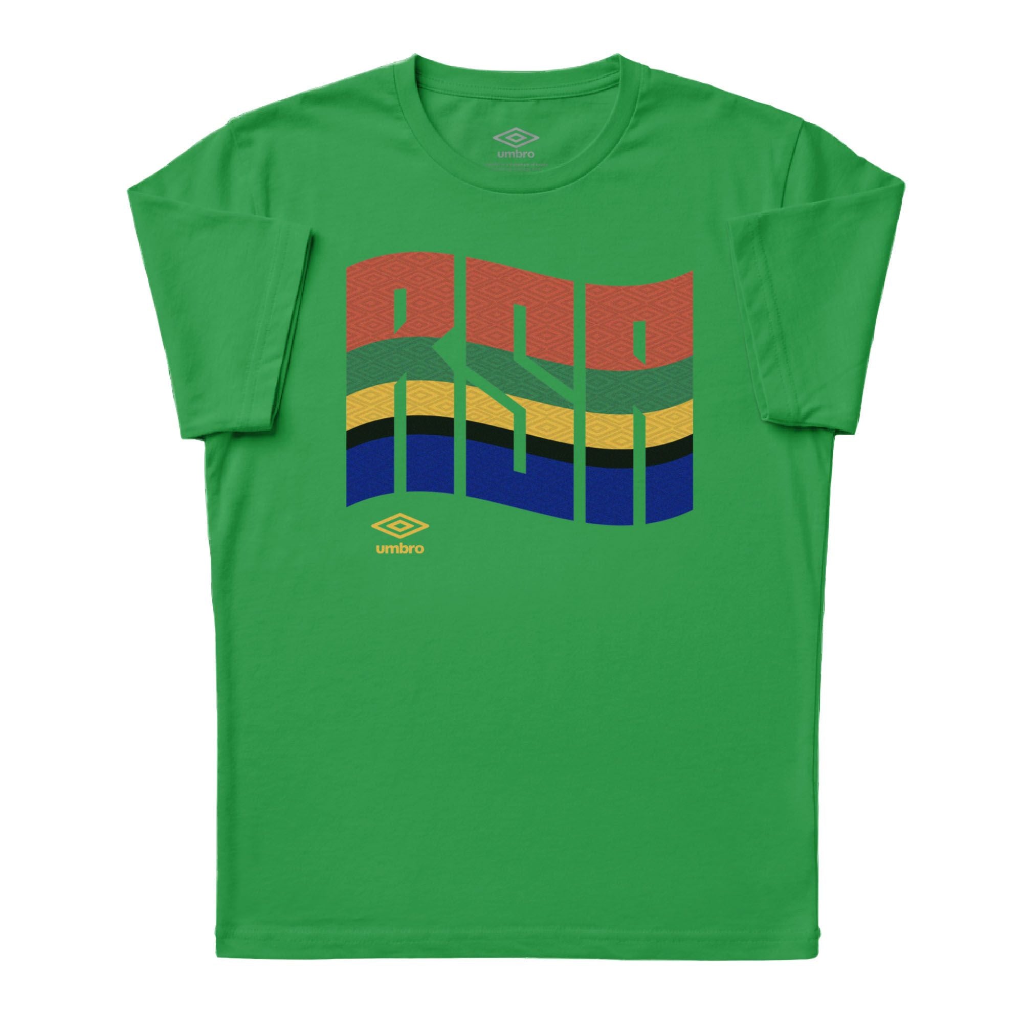 Umbro South Africa Wavy Logo T-Shirt Turf Green