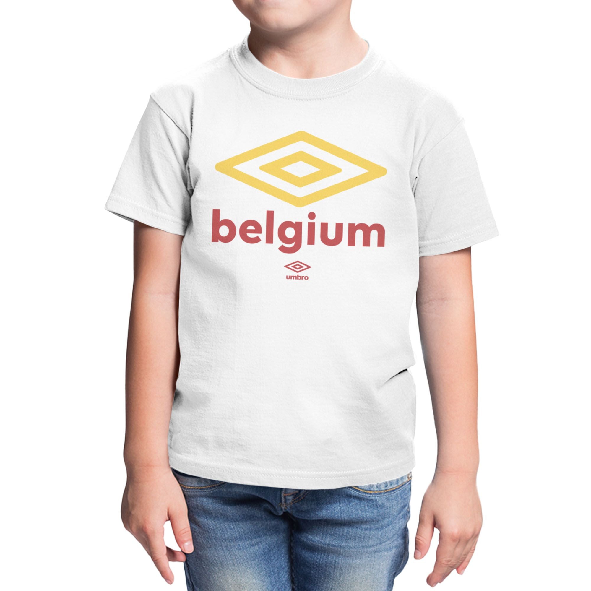 Umbro Kids Belgium Diamond Logo T-Shirt