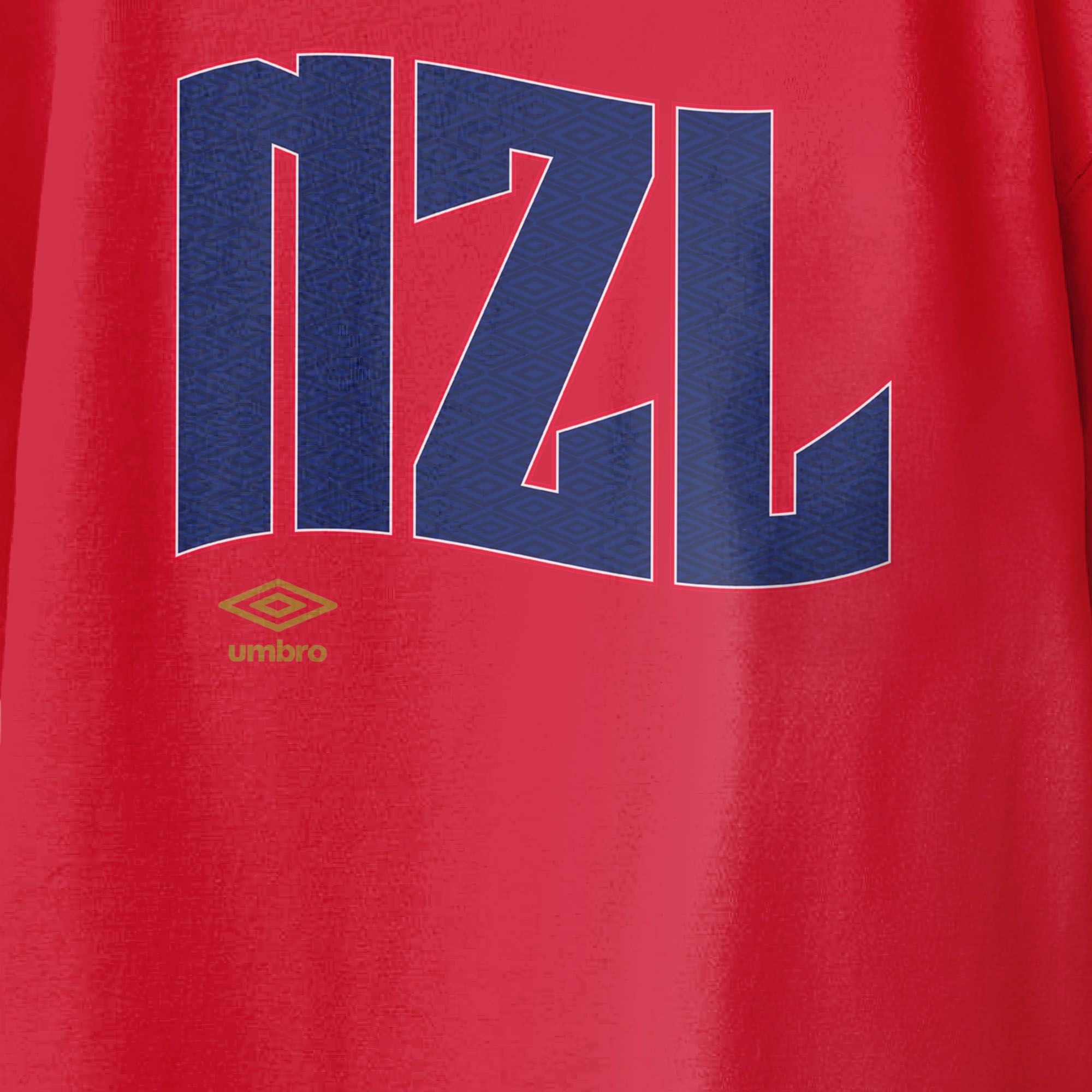 Umbro Kids New Zealand Wavy Logo T-Shirt