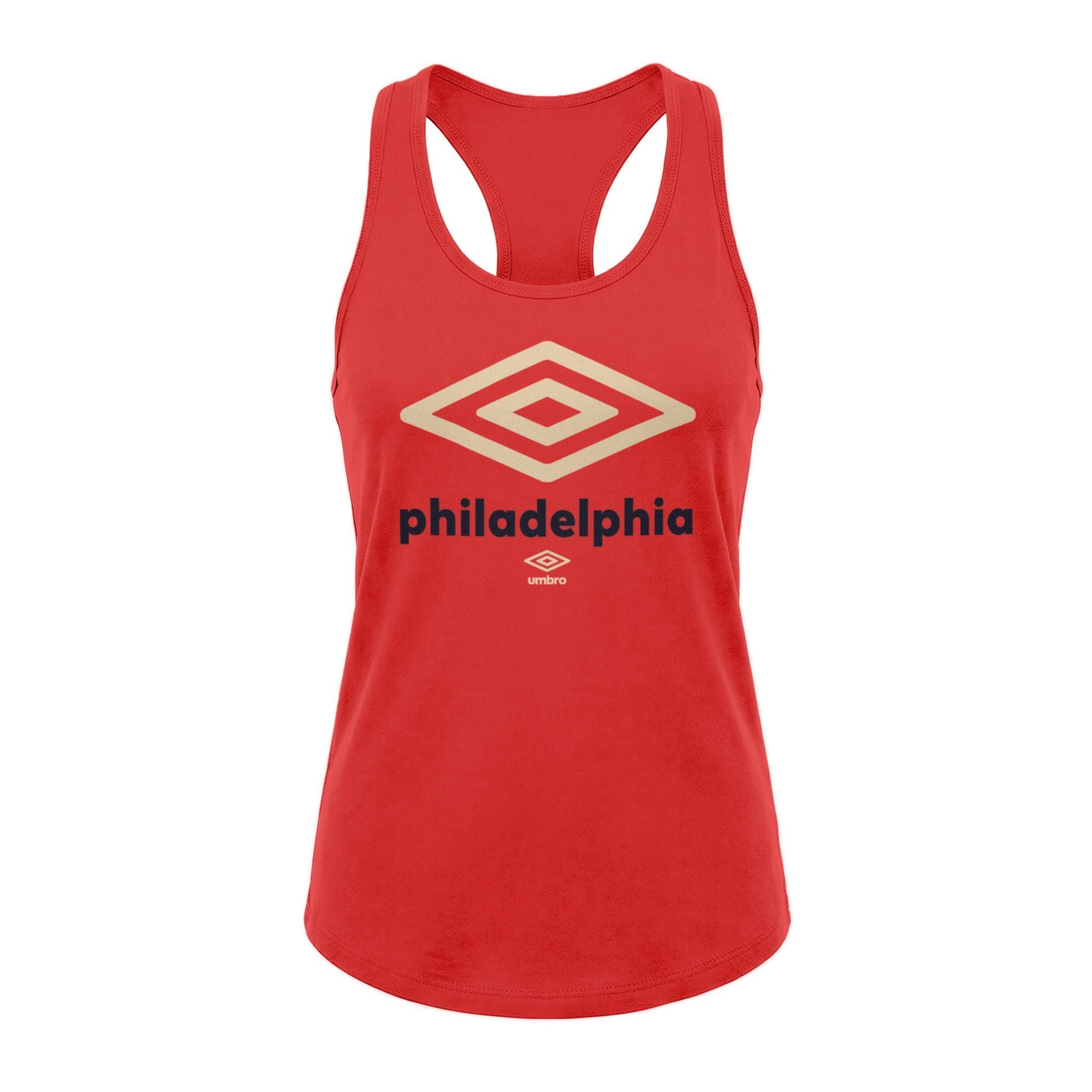 Umbro Philadelphia City Diamond Logo Tank Red