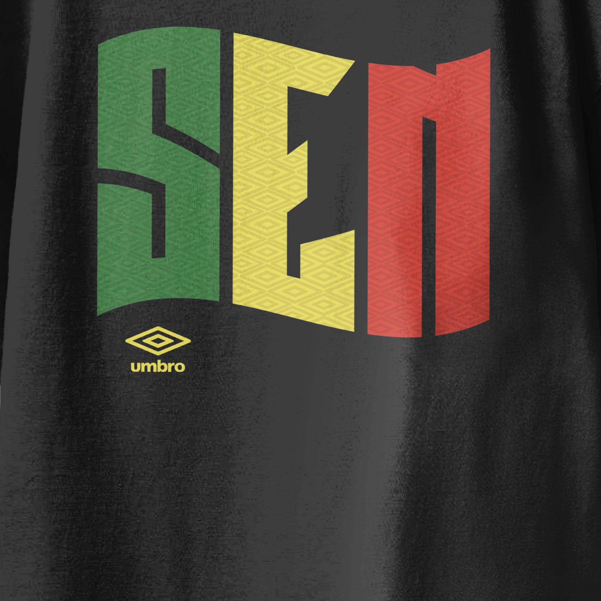 Umbro Kids Senegal Wavy Logo T-Shirt