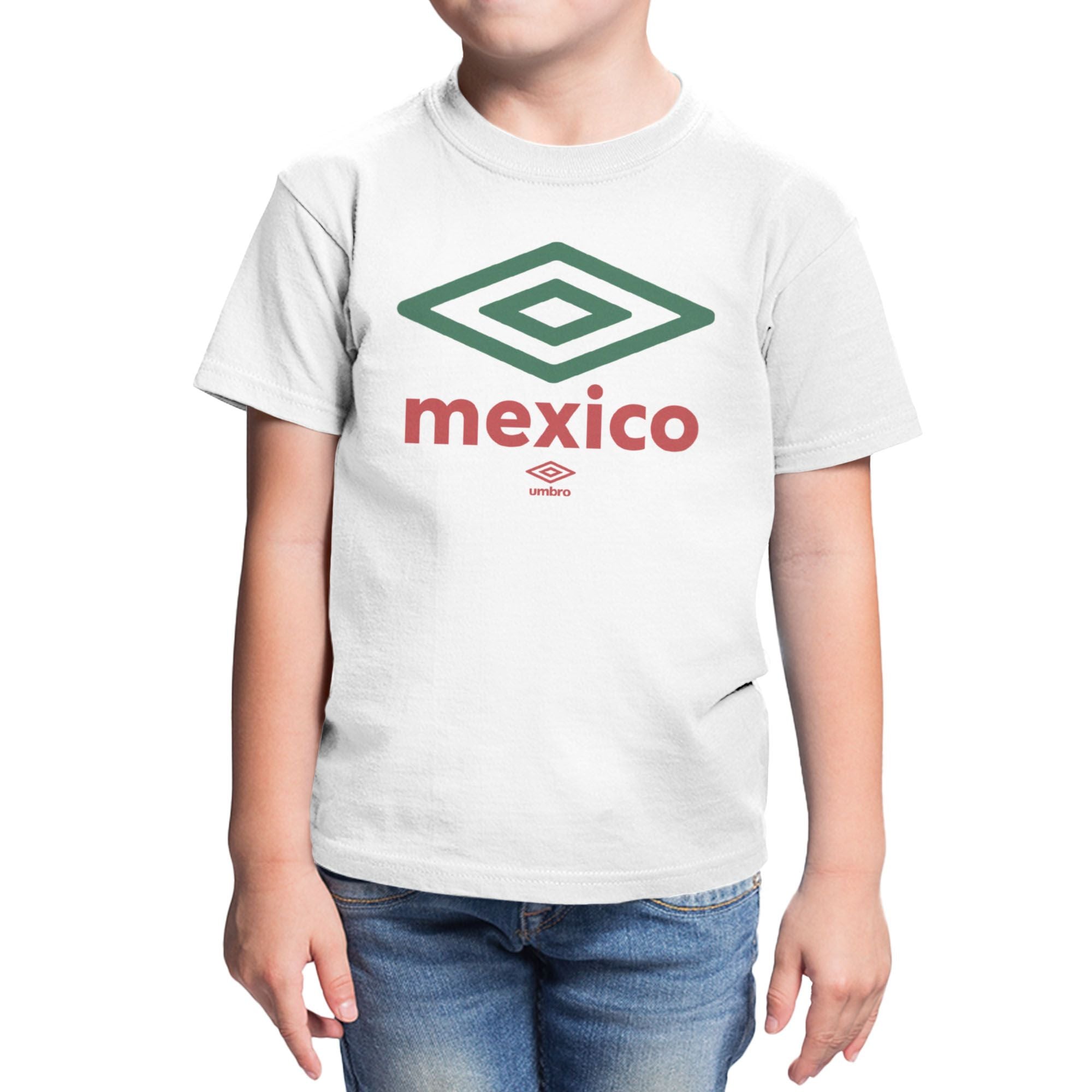 Umbro Kids Mexico Diamond Logo T-Shirt
