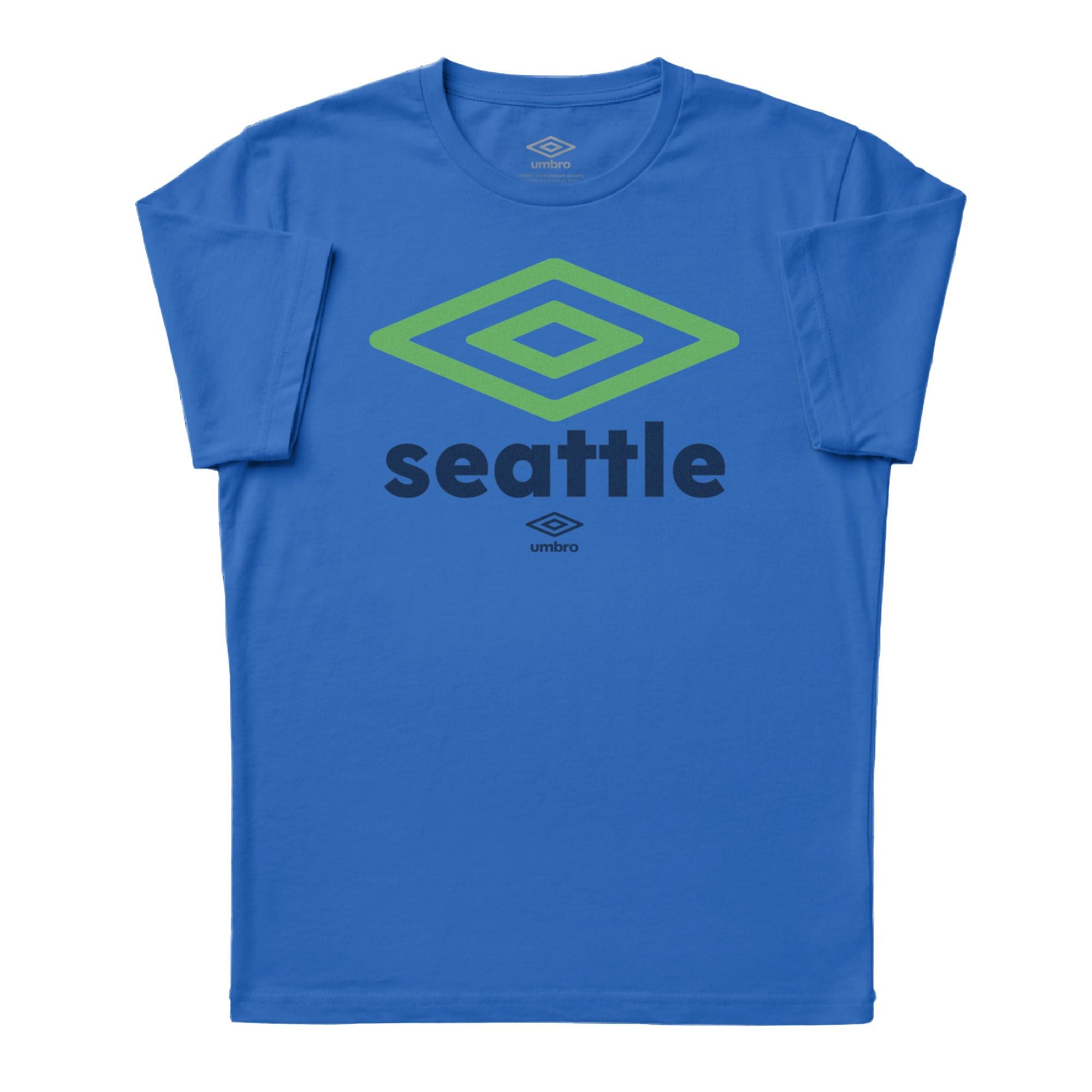 Umbro Seattle City Diamond Logo T-Shirt Royal
