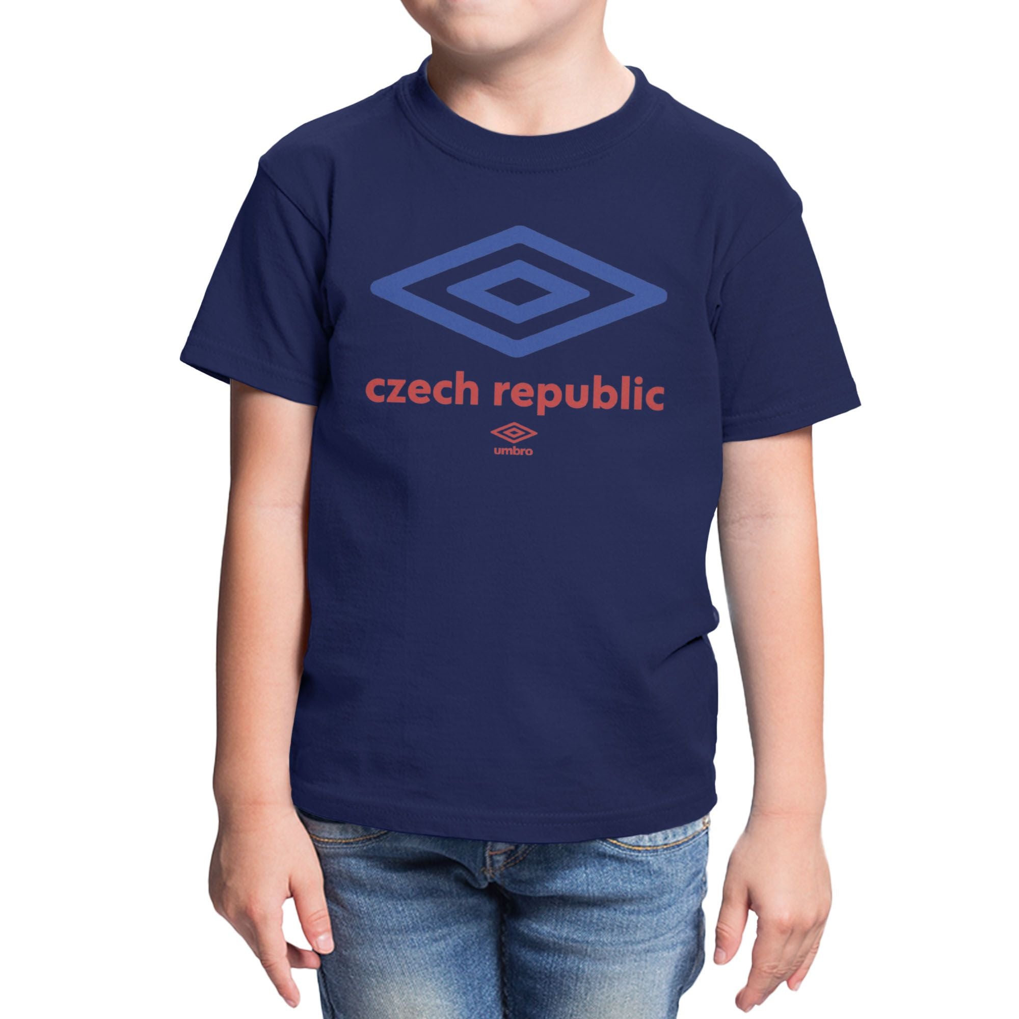 Umbro Kids Czech Republic Diamond Logo T-Shirt
