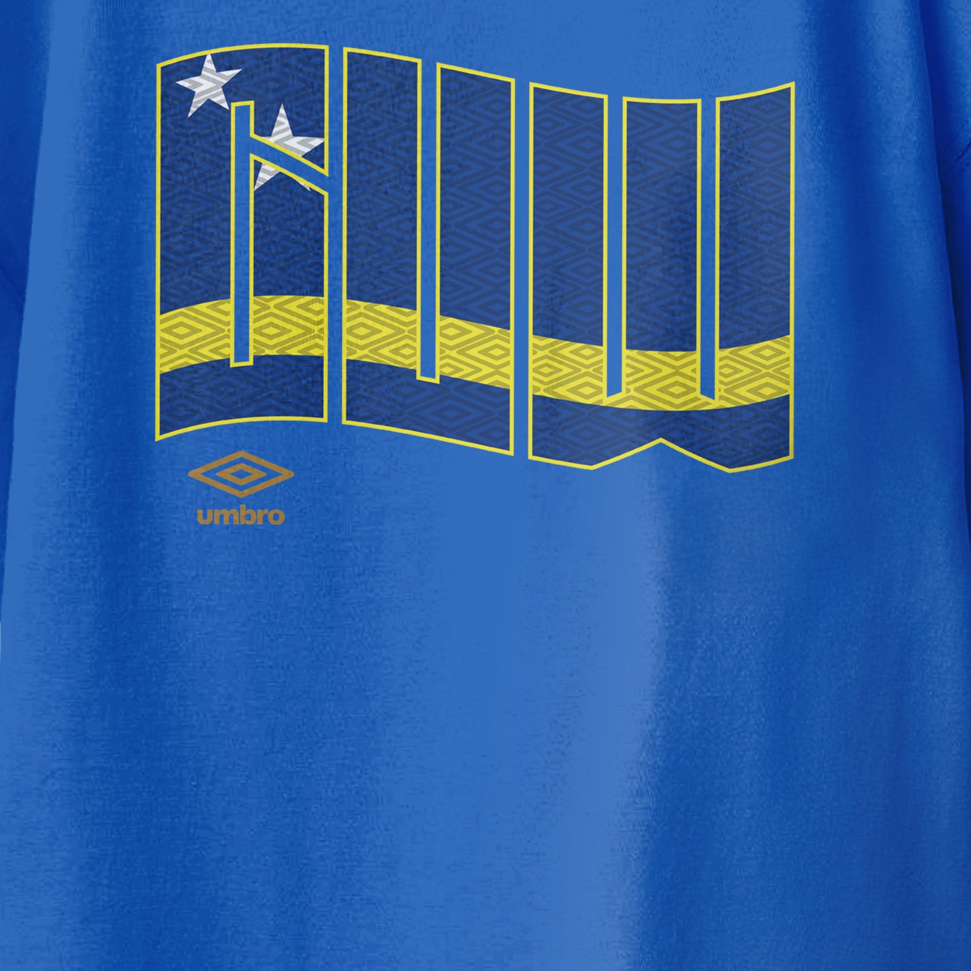 Umbro Kids Curacao Wavy Logo T-Shirt