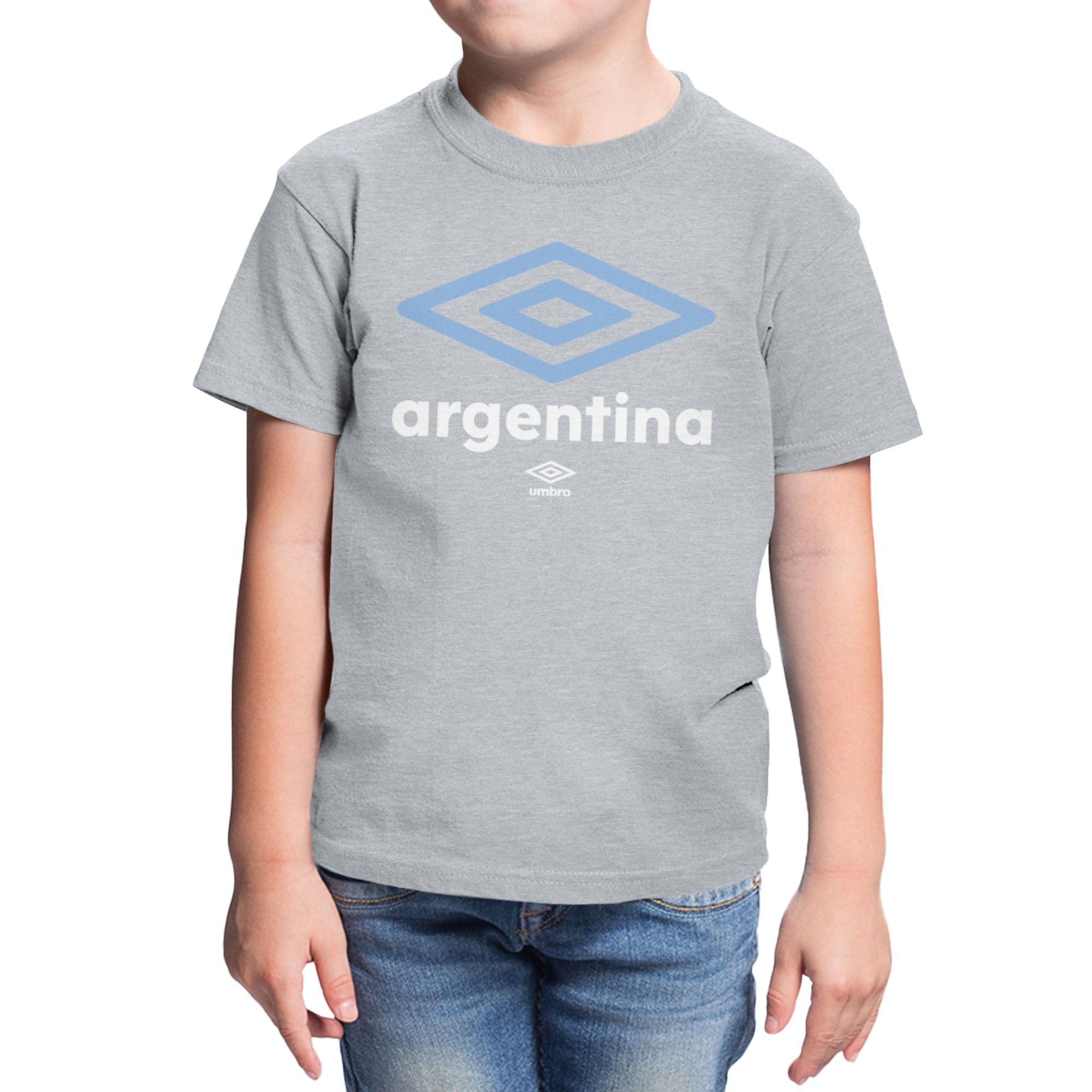 Umbro Kids Argentina Diamond Logo T-Shirt