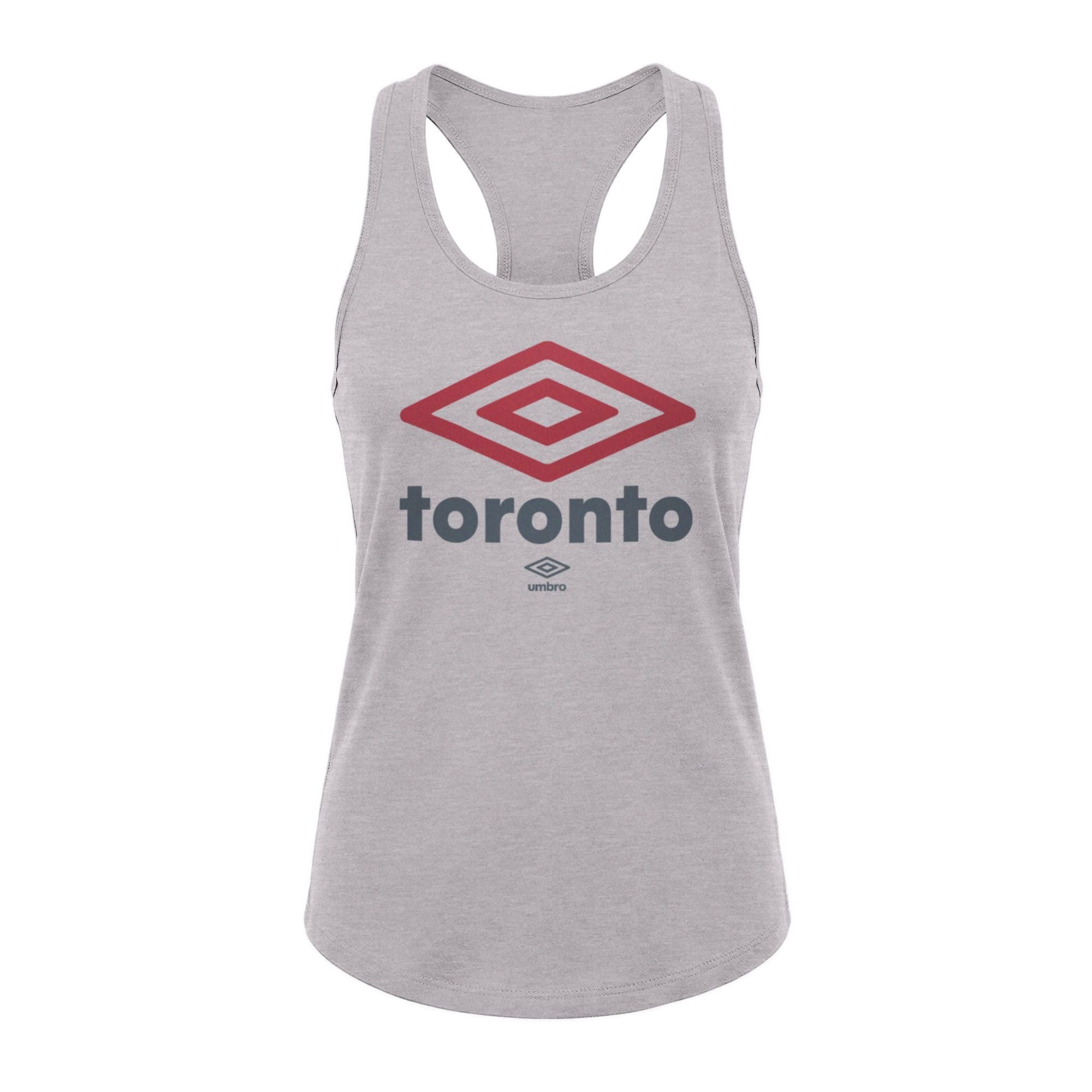 Umbro Toronto City Diamond Logo Tank Heather Grey