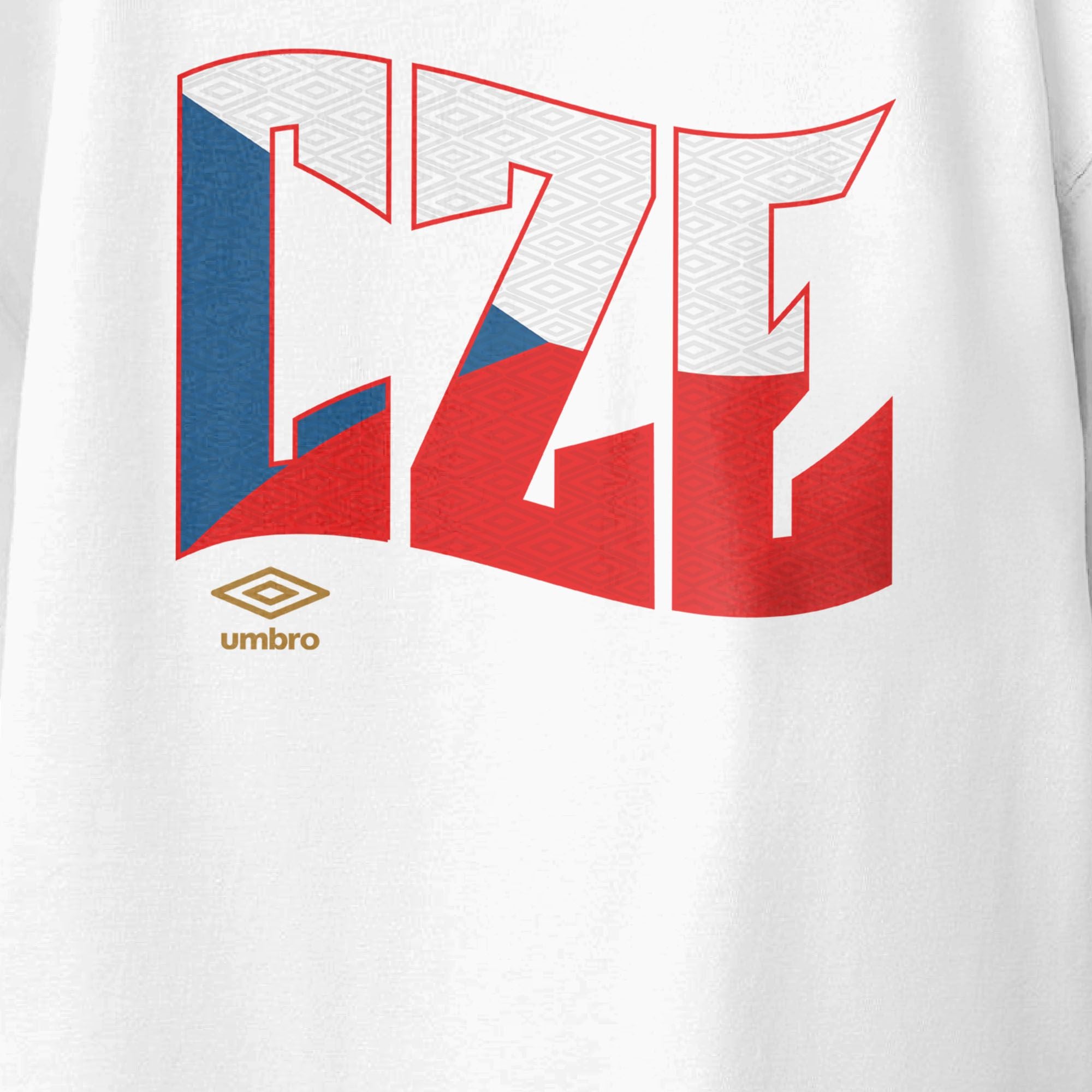 Umbro Kids Czech Republic Wavy Logo T-Shirt