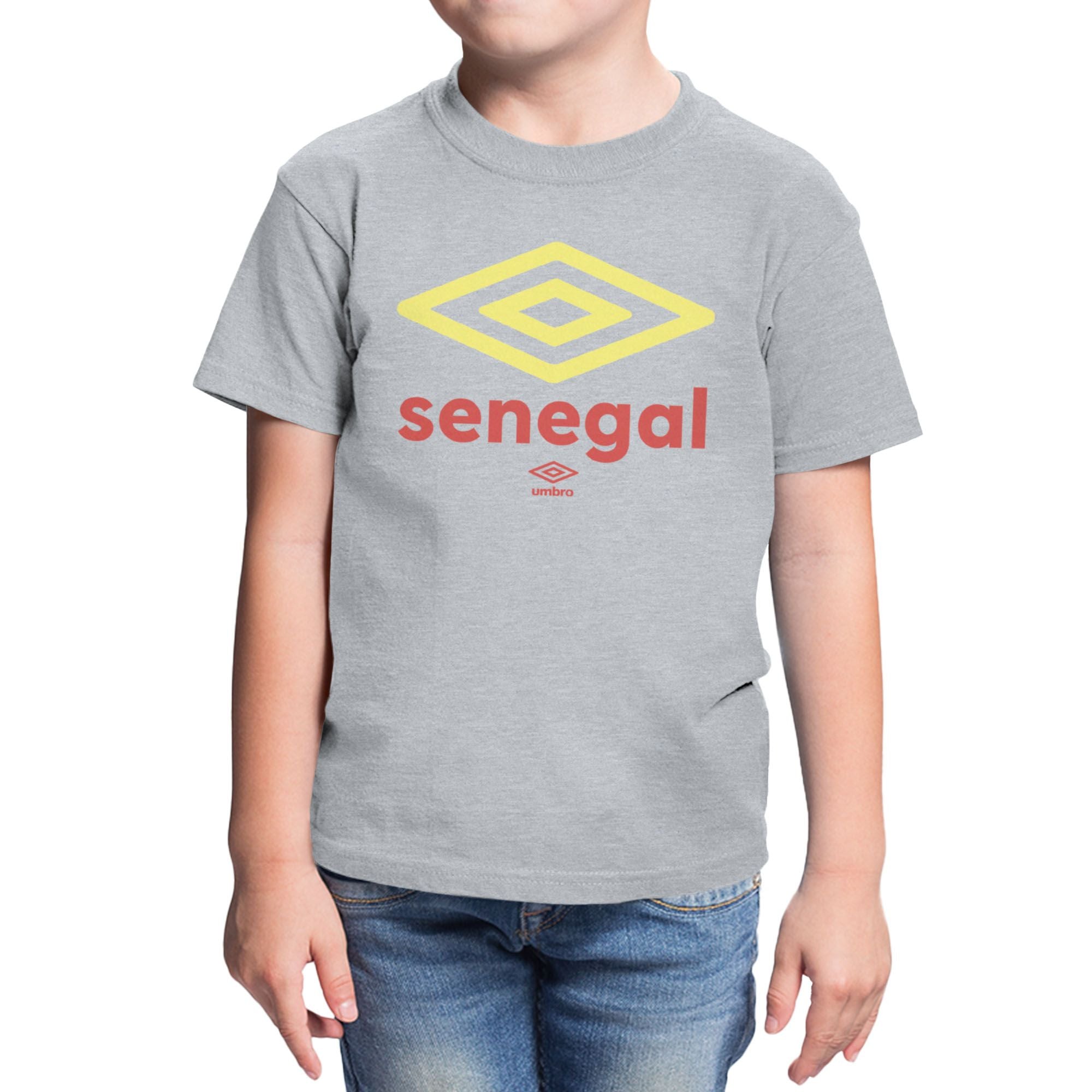 Umbro Kids Senegal Diamond Logo T-Shirt
