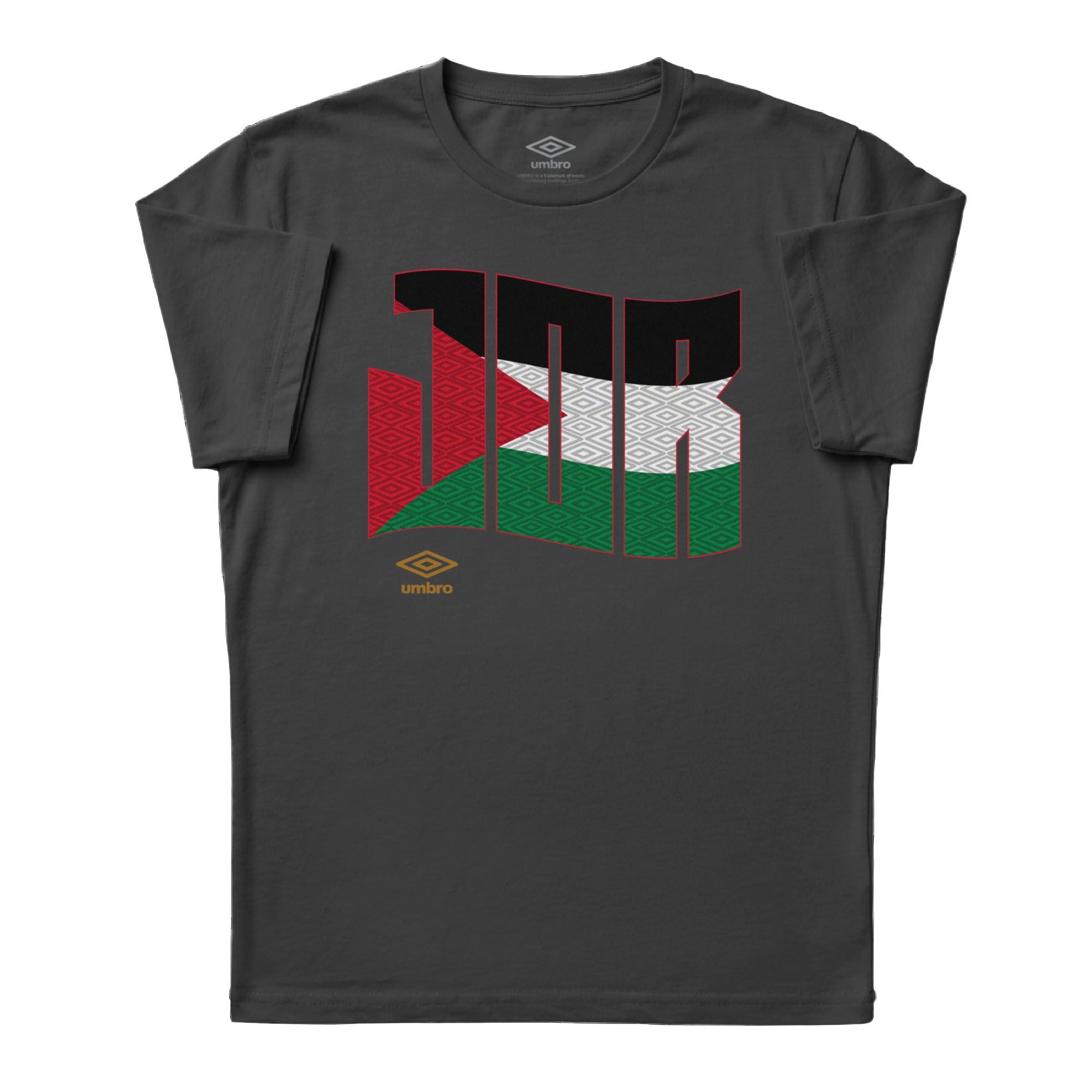 Umbro Jordan Wavy Logo T-Shirt Black