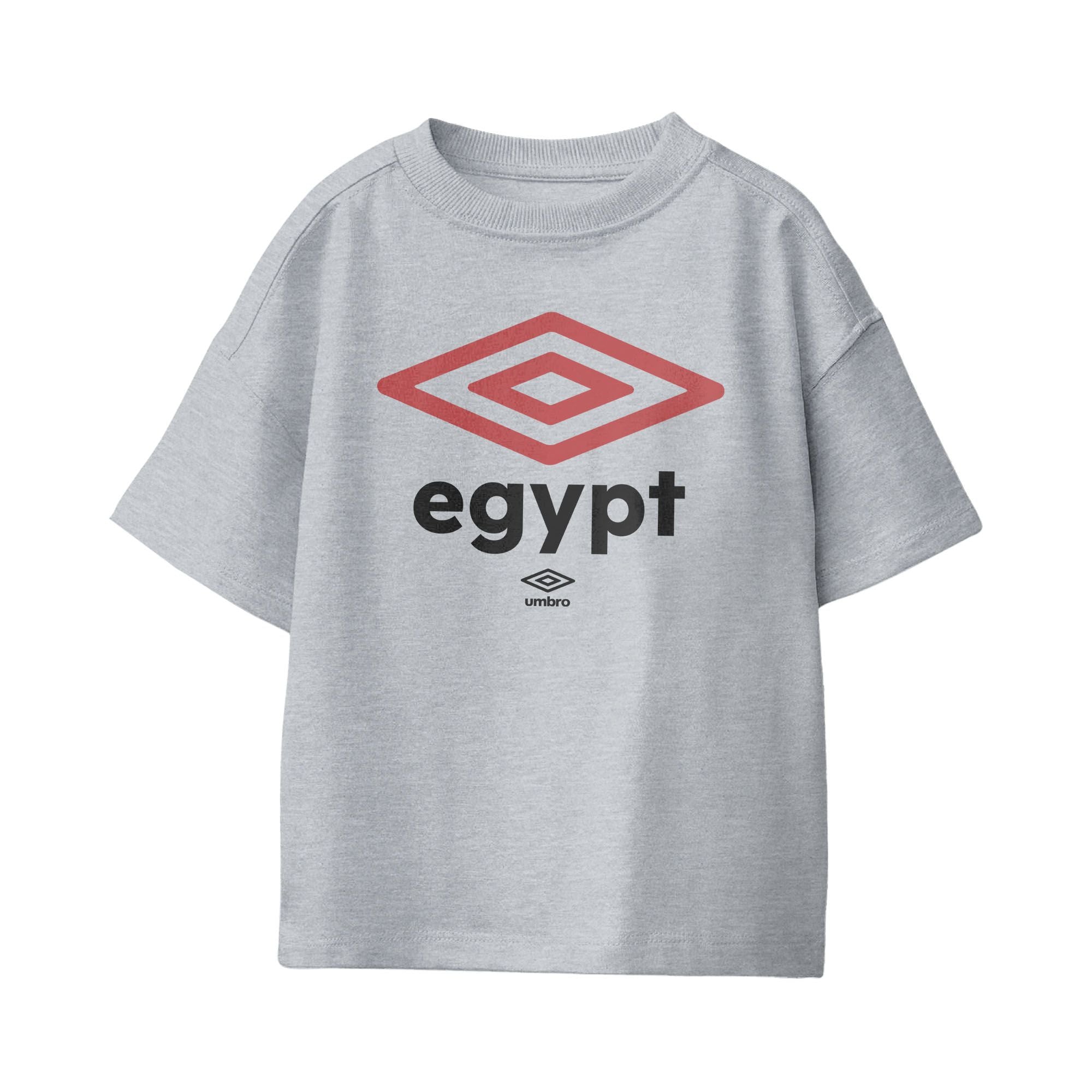 Umbro Kids Egypt Diamond Logo T-Shirt Sport Grey