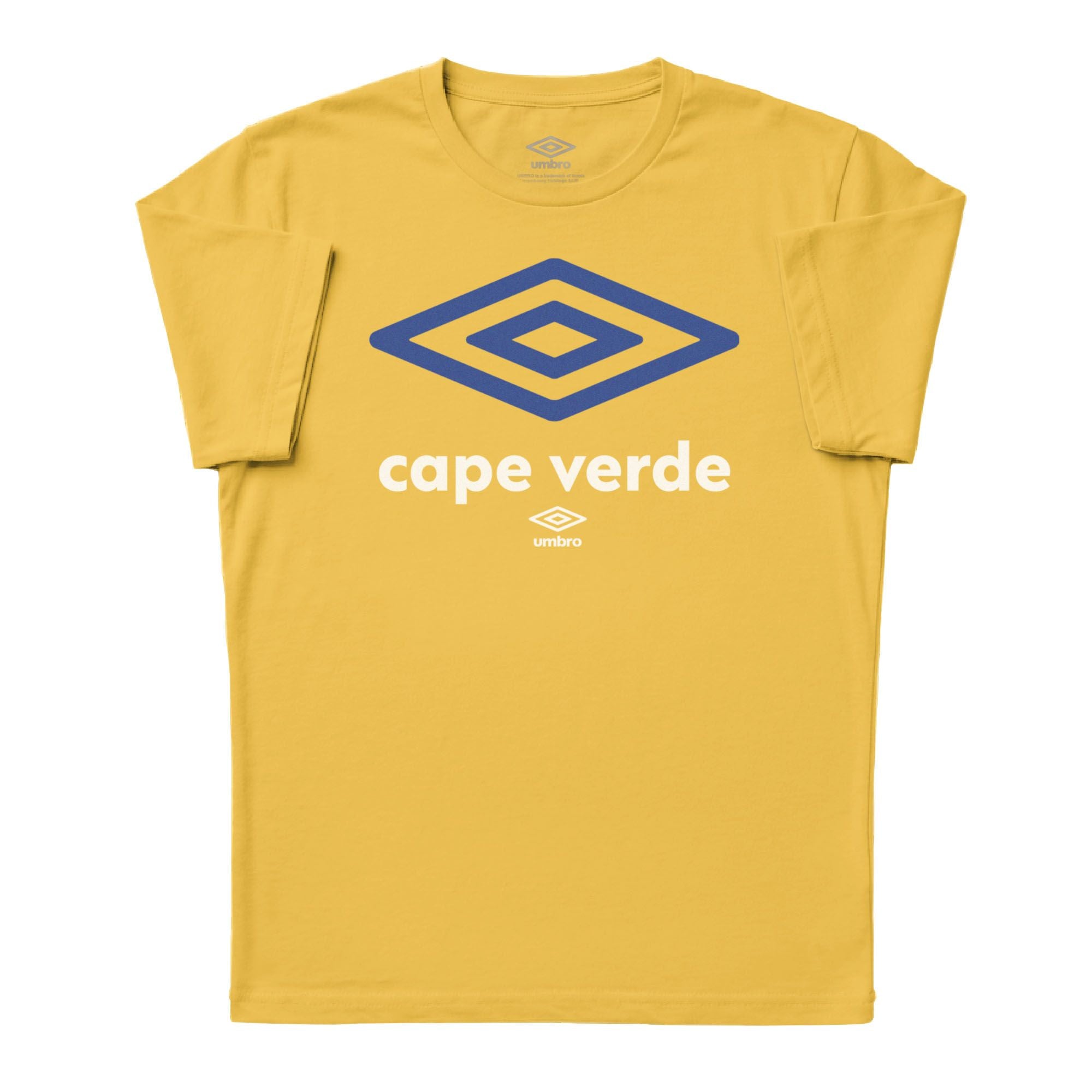 Umbro Adult Unisex Cape Verde Diamond Logo T-Shirt Daisy