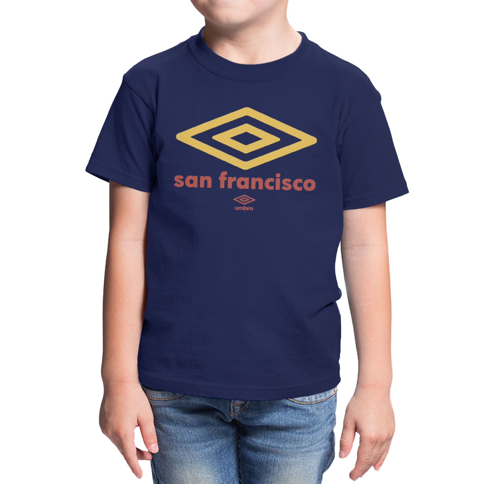 Umbro Kids San Francisco City Diamond Logo T-Shirt