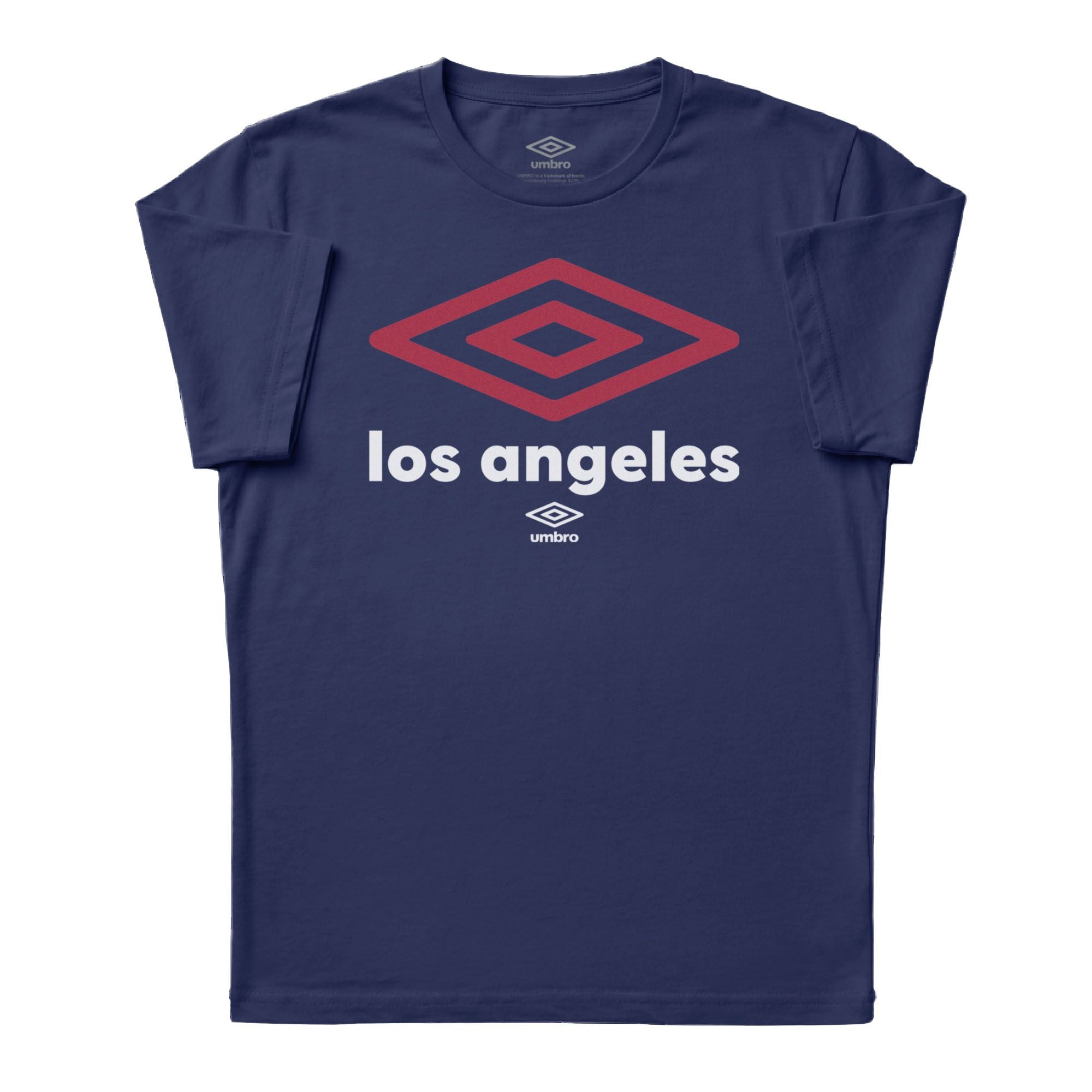 Umbro Los Angeles City Diamond Logo T-Shirt Navy