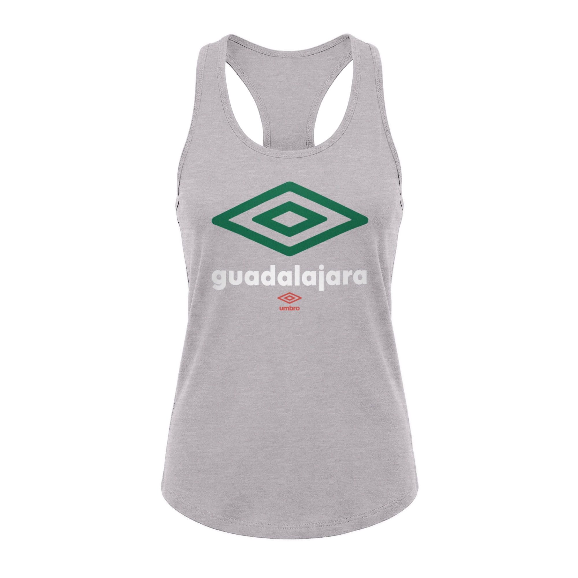 Umbro Guadalajara City Diamond Logo Tank Heather Grey