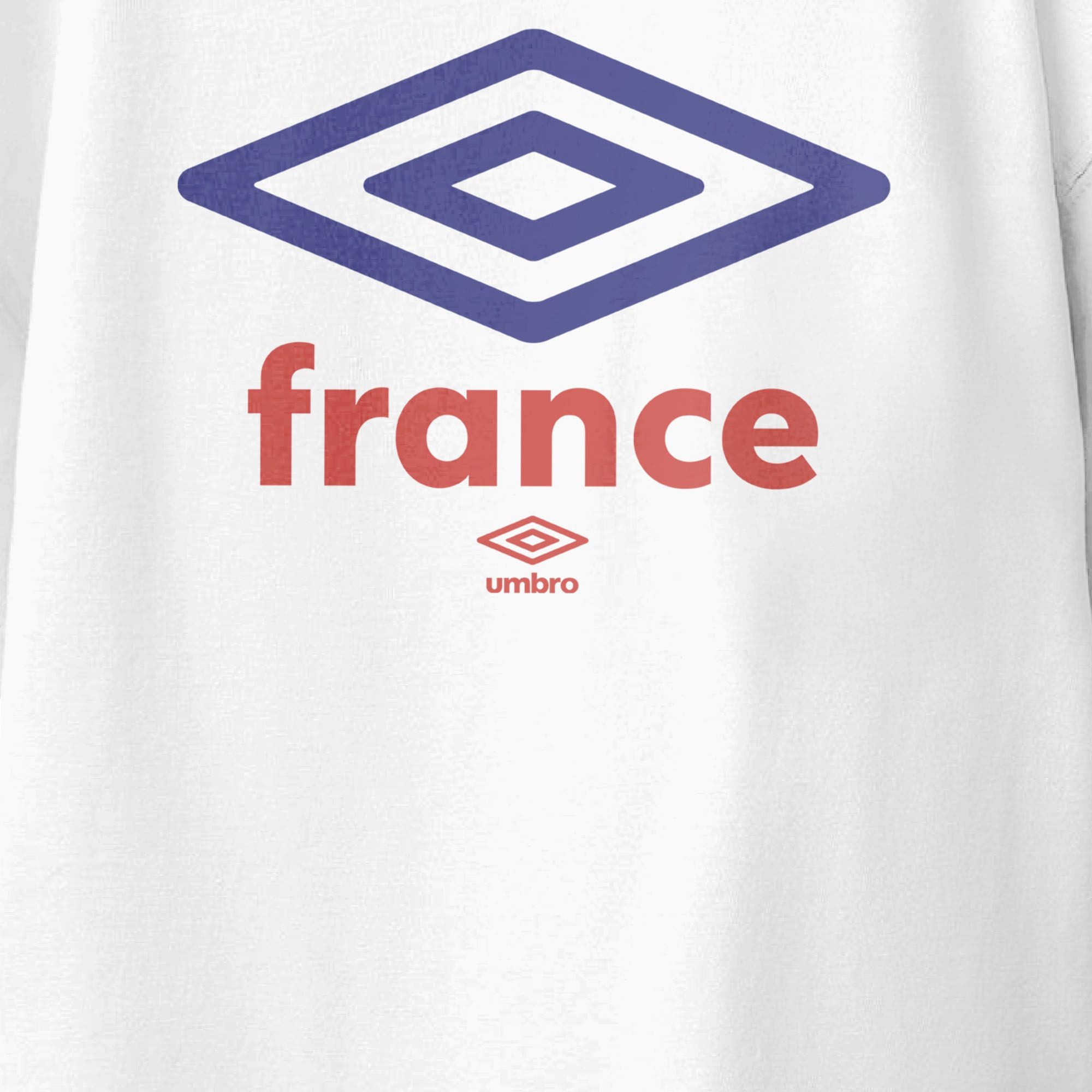 Umbro Kids France Diamond Logo T-Shirt