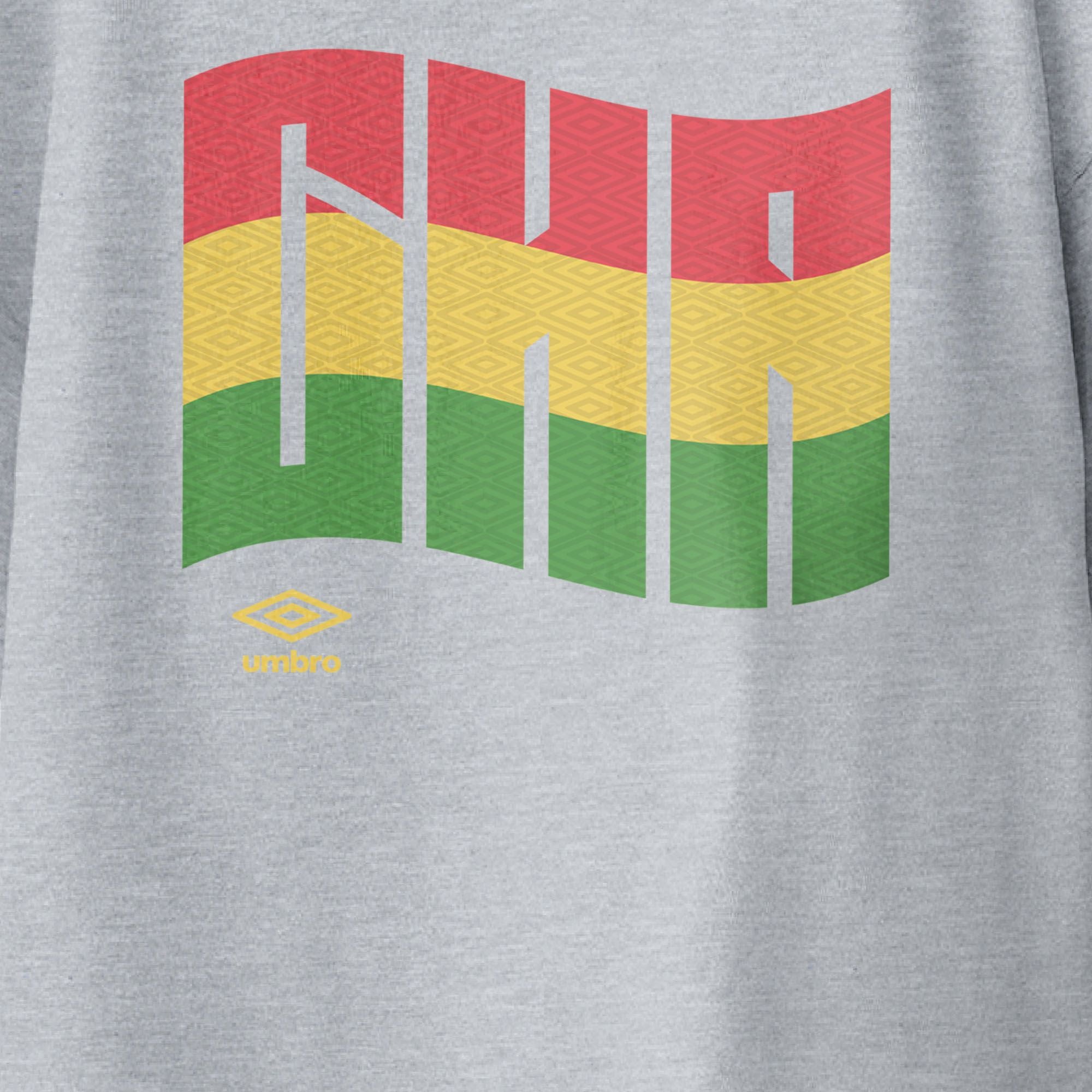 Umbro Kids Ghana Wavy Logo T-Shirt
