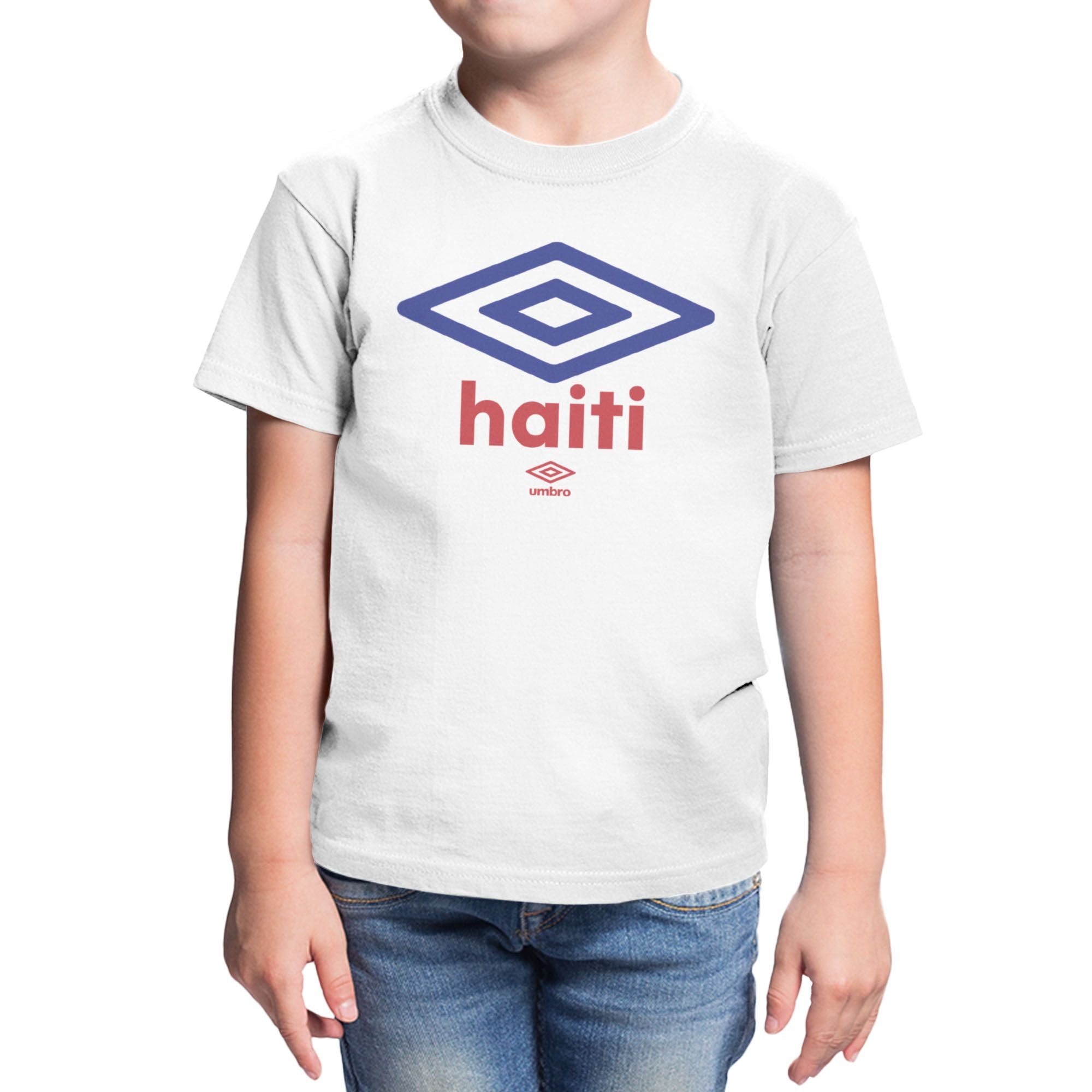 Umbro Kids Haiti Diamond Logo T-Shirt