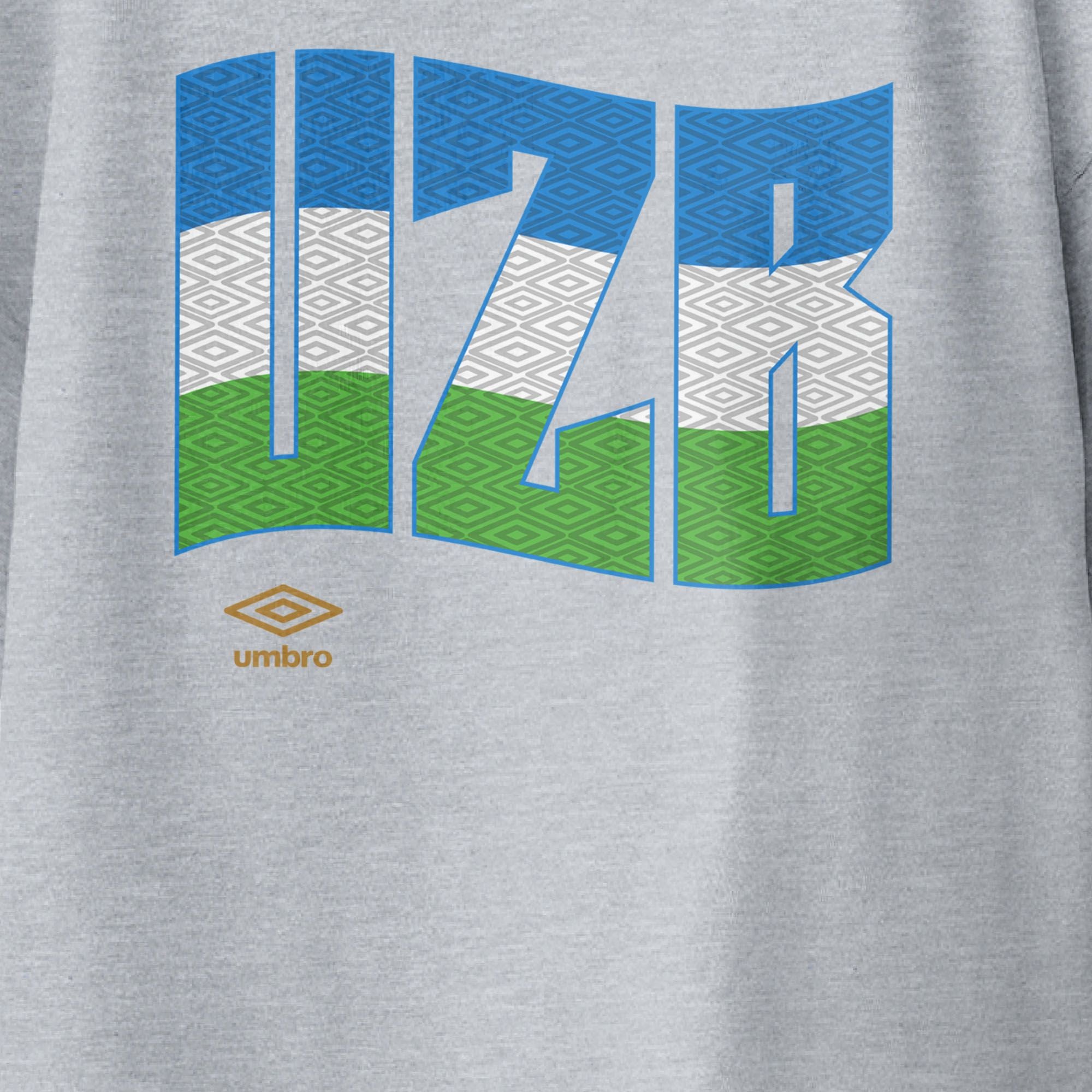 Umbro Kids Uzbekistan Wavy Logo T-Shirt