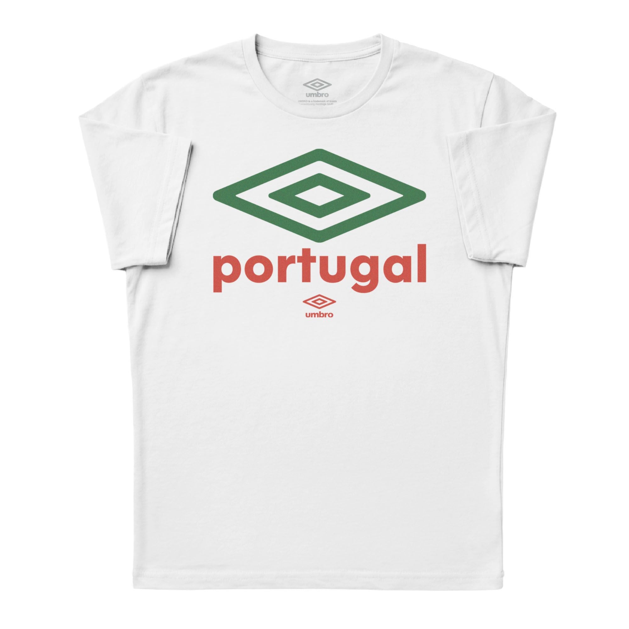 Umbro Portugal Diamond Logo T-Shirt White