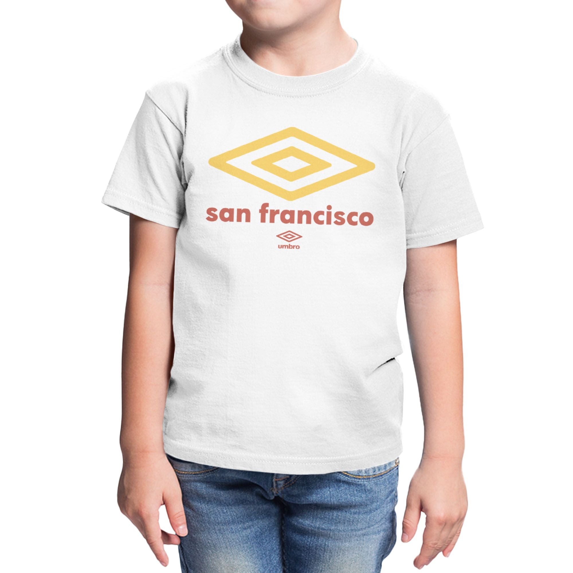 Umbro Kids San Francisco City Diamond Logo T-Shirt