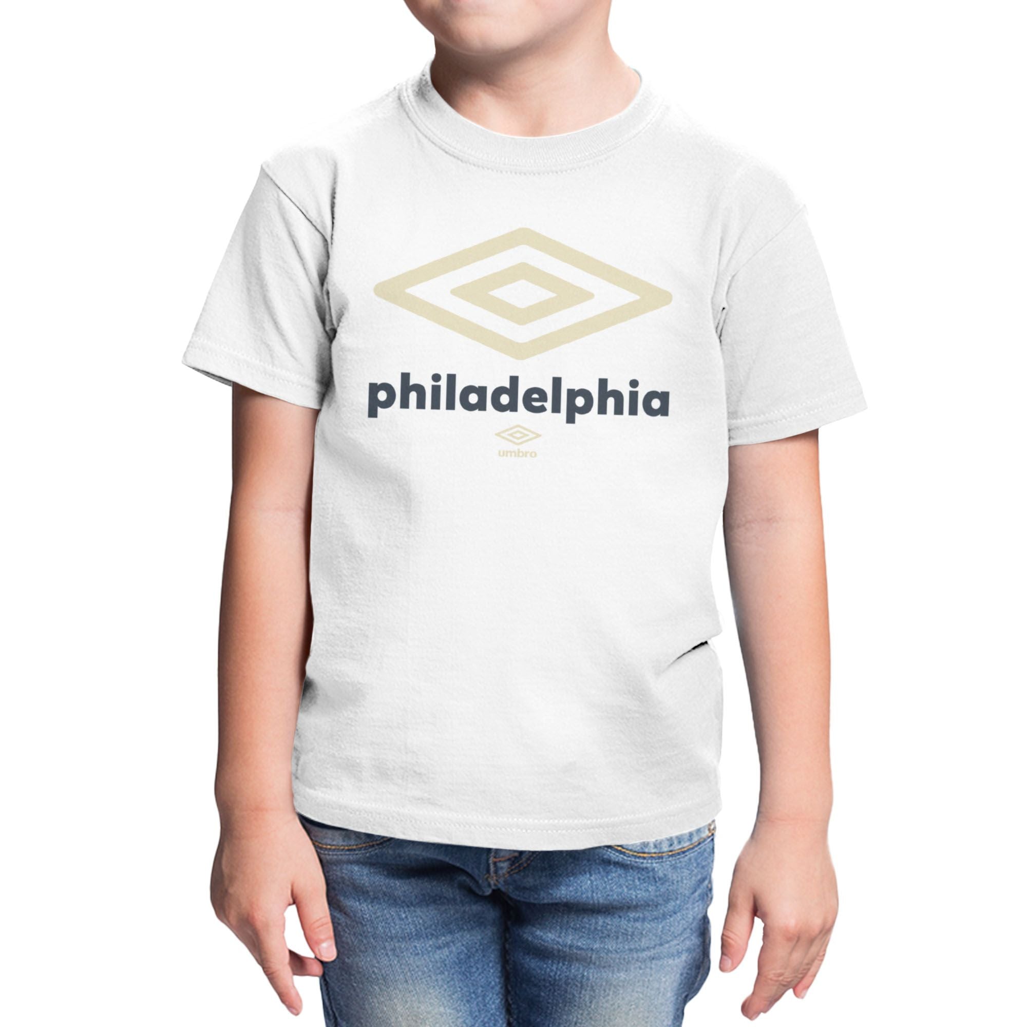 Umbro Kids Philadelphia City Diamond Logo T-Shirt
