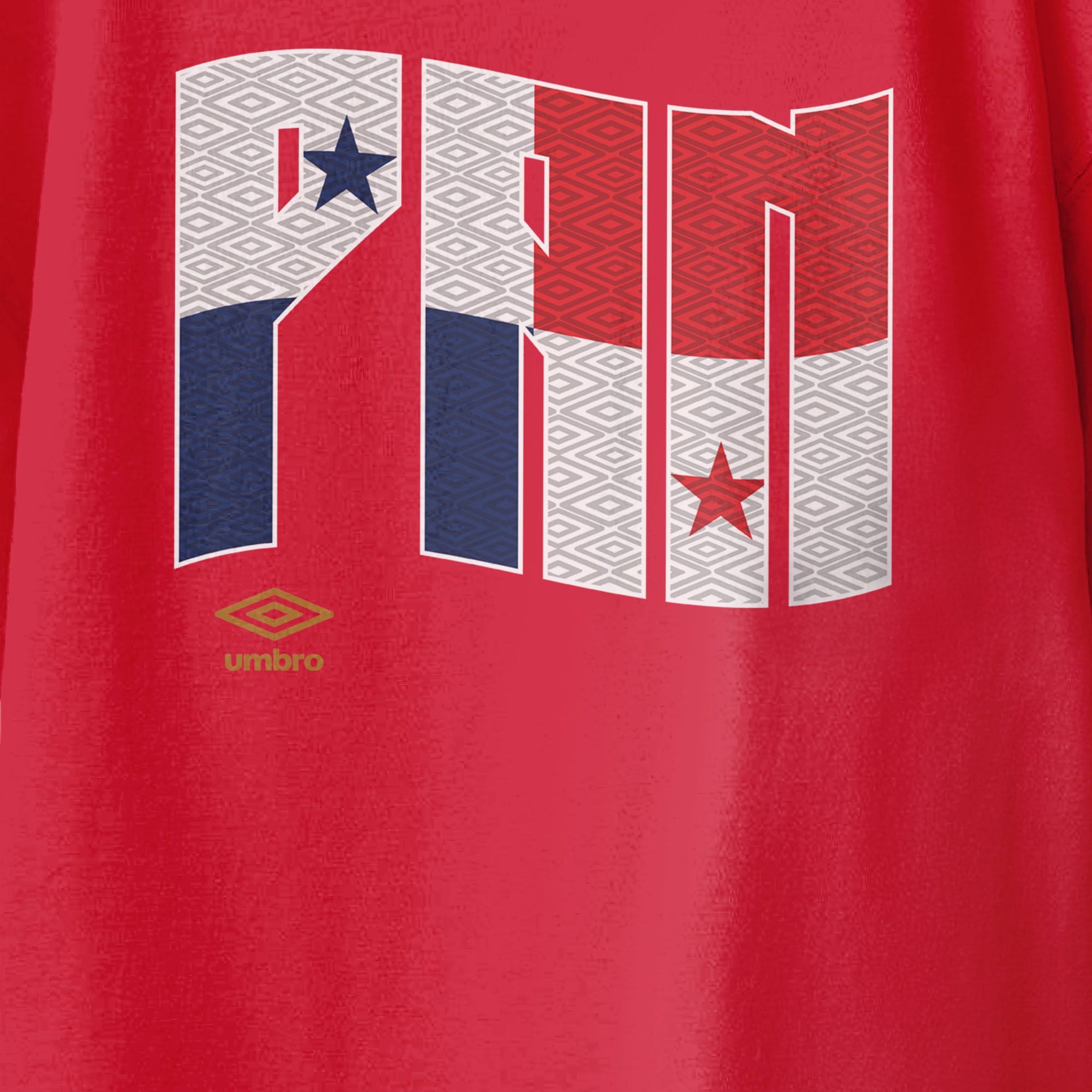 Umbro Kids Panama Wavy Logo T-Shirt