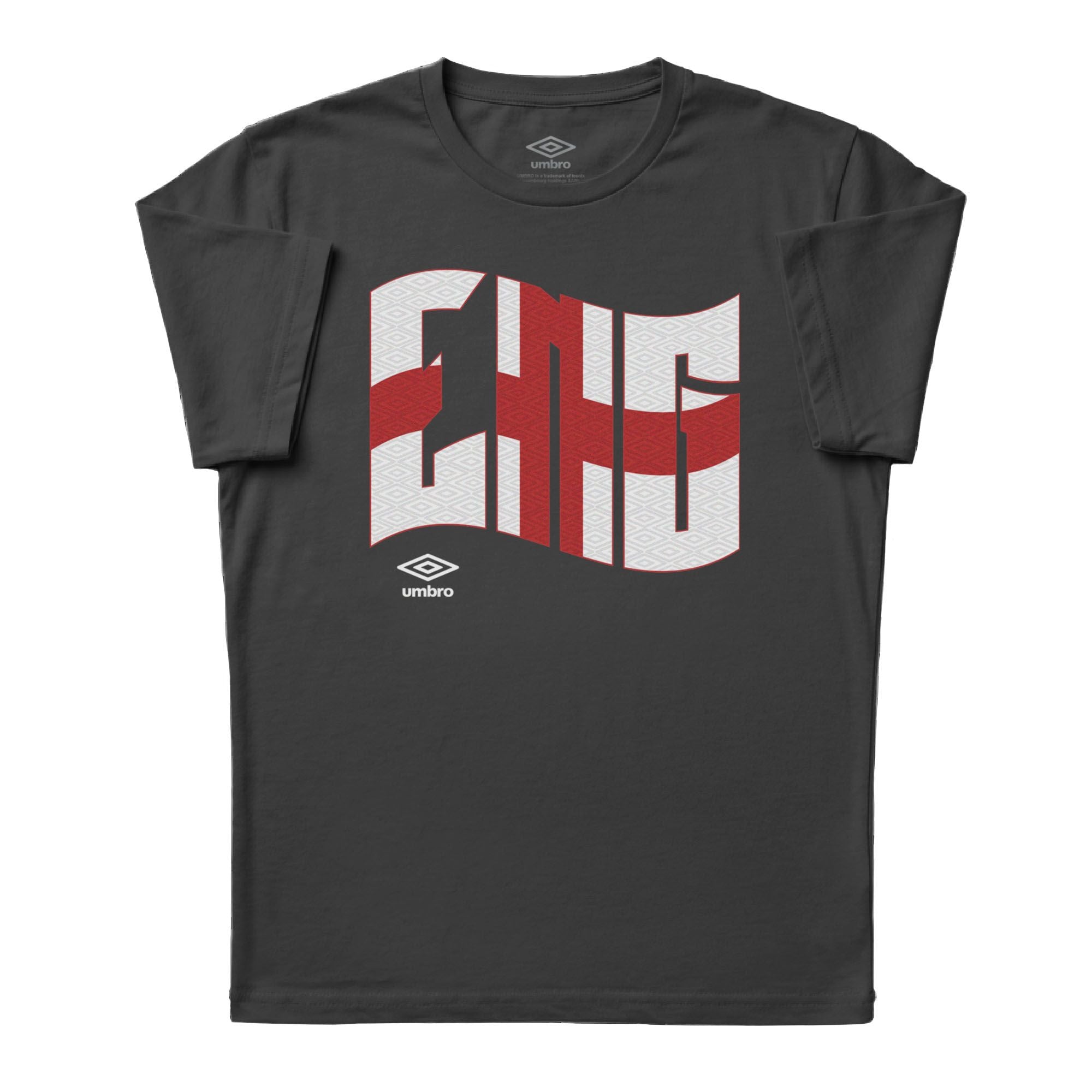 Umbro England Wavy Logo T-Shirt Black