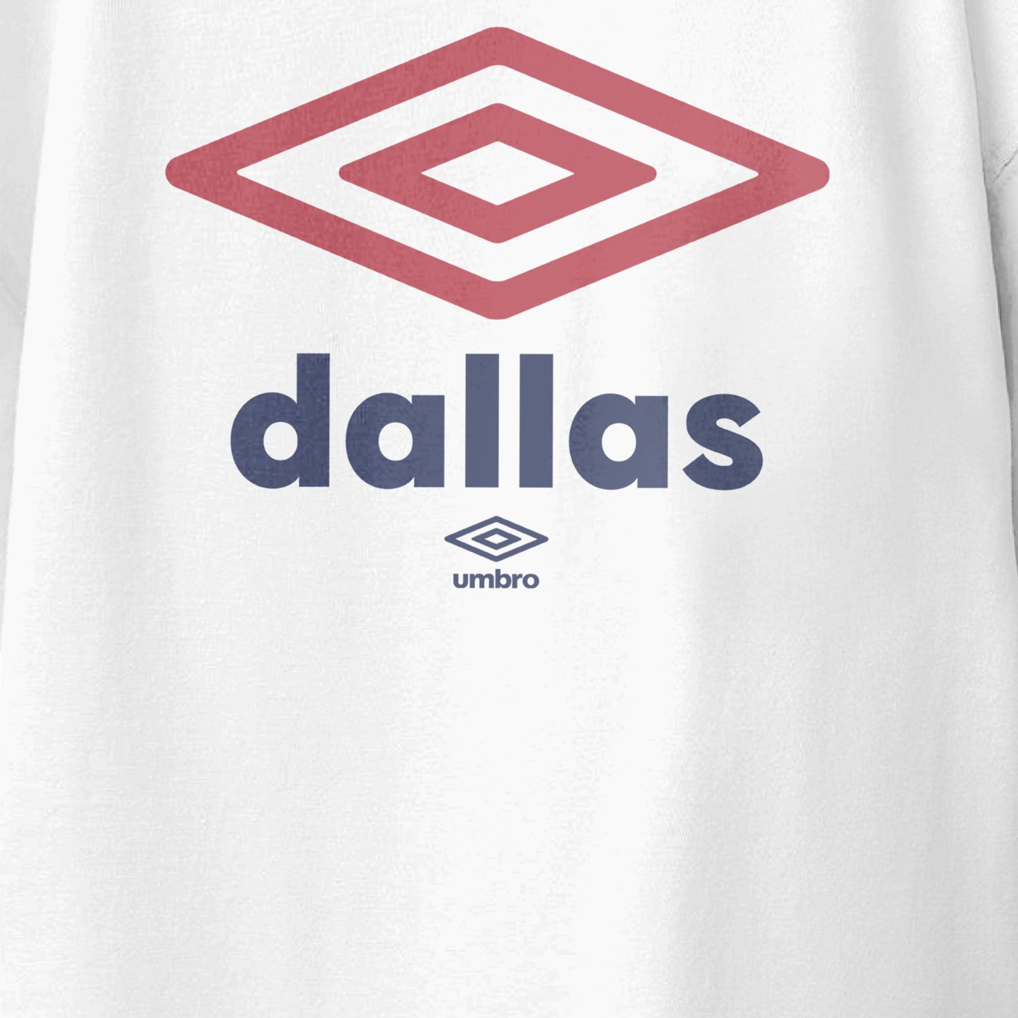Umbro Kids Dallas City Diamond Logo T-Shirt
