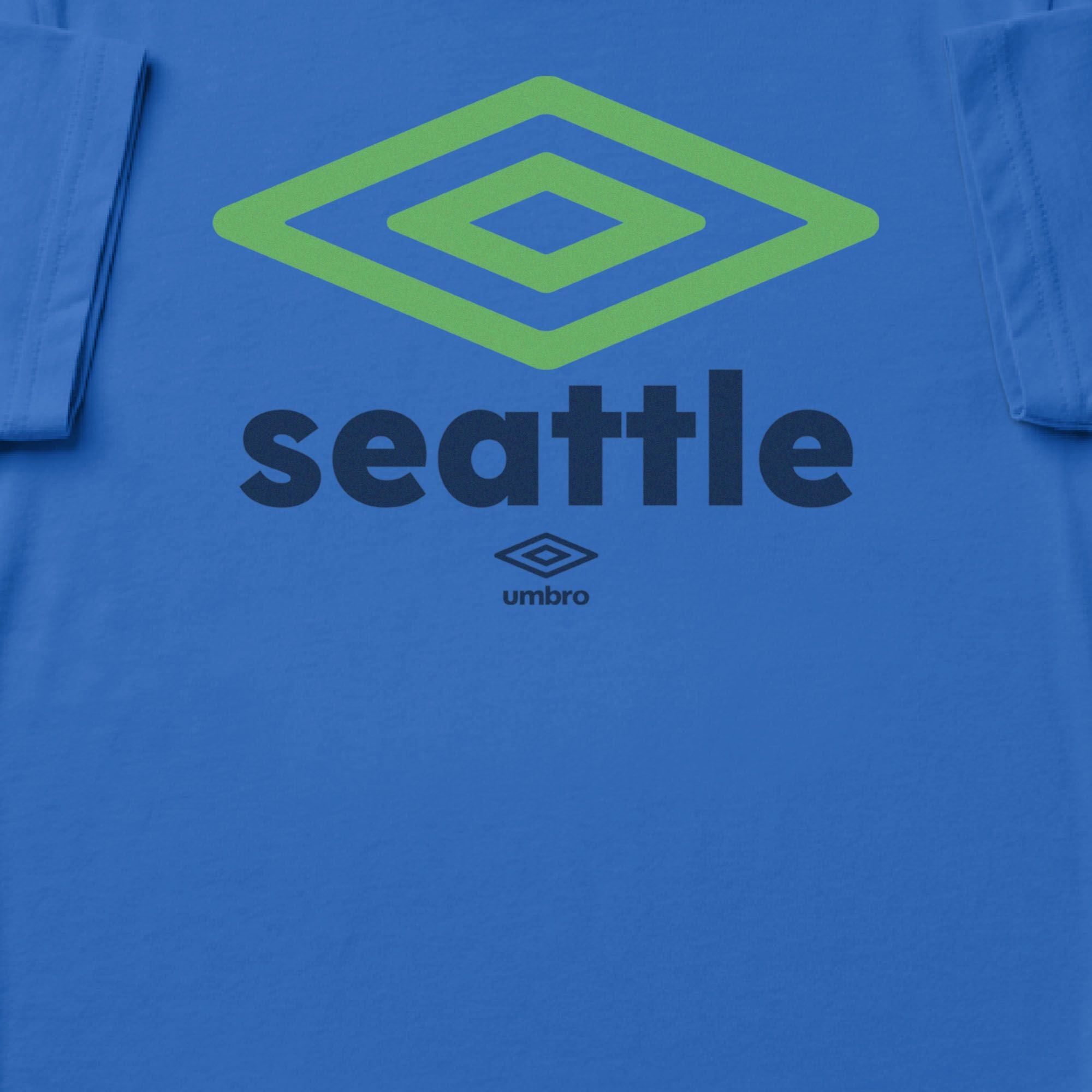 Umbro Adult Seattle City Diamond Logo T-Shirt