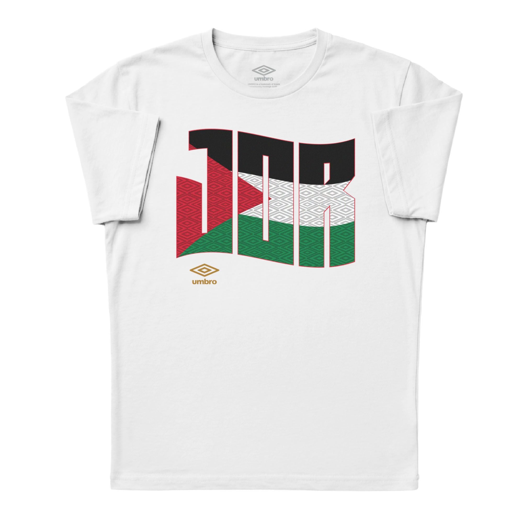 Umbro Jordan Wavy Logo T-Shirt White