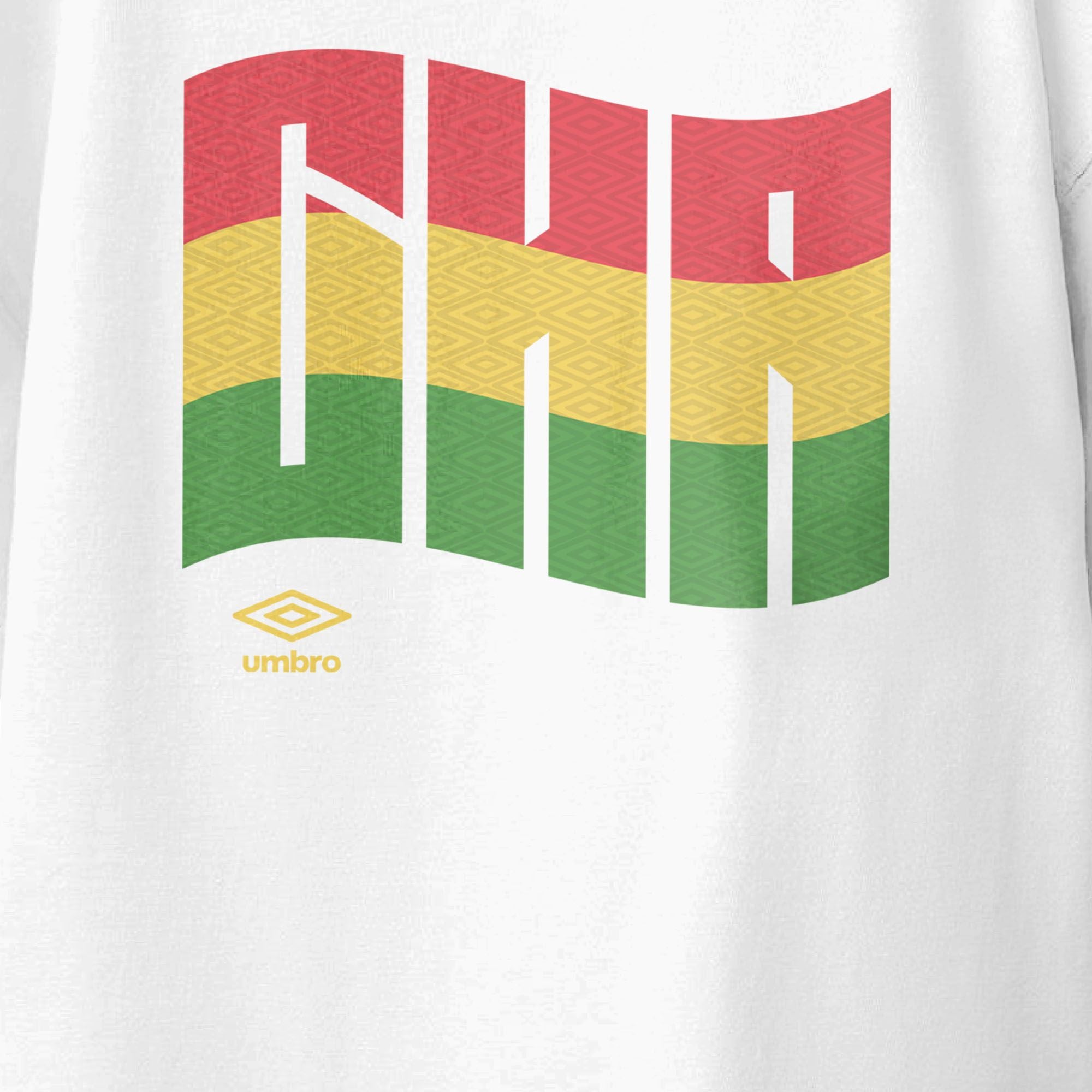 Umbro Kids Ghana Wavy Logo T-Shirt