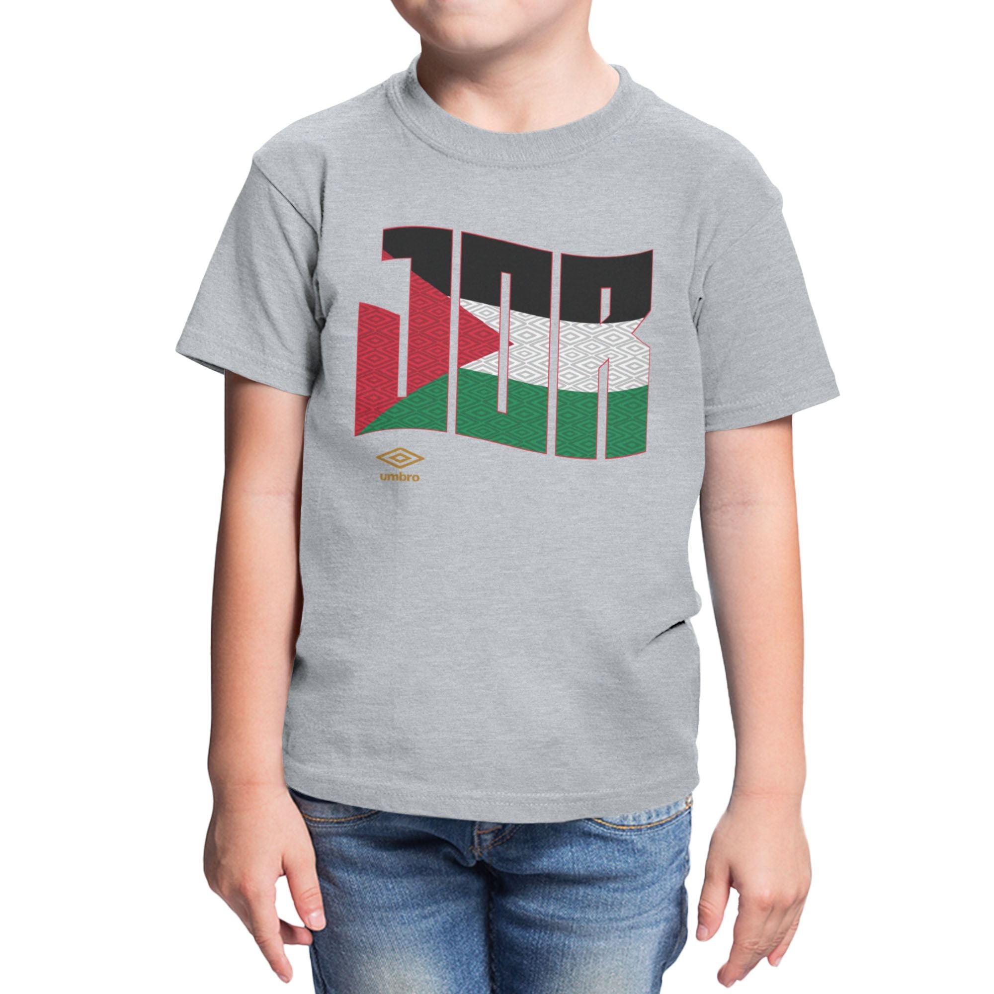 Umbro Kids Jordan Wavy Logo T-Shirt