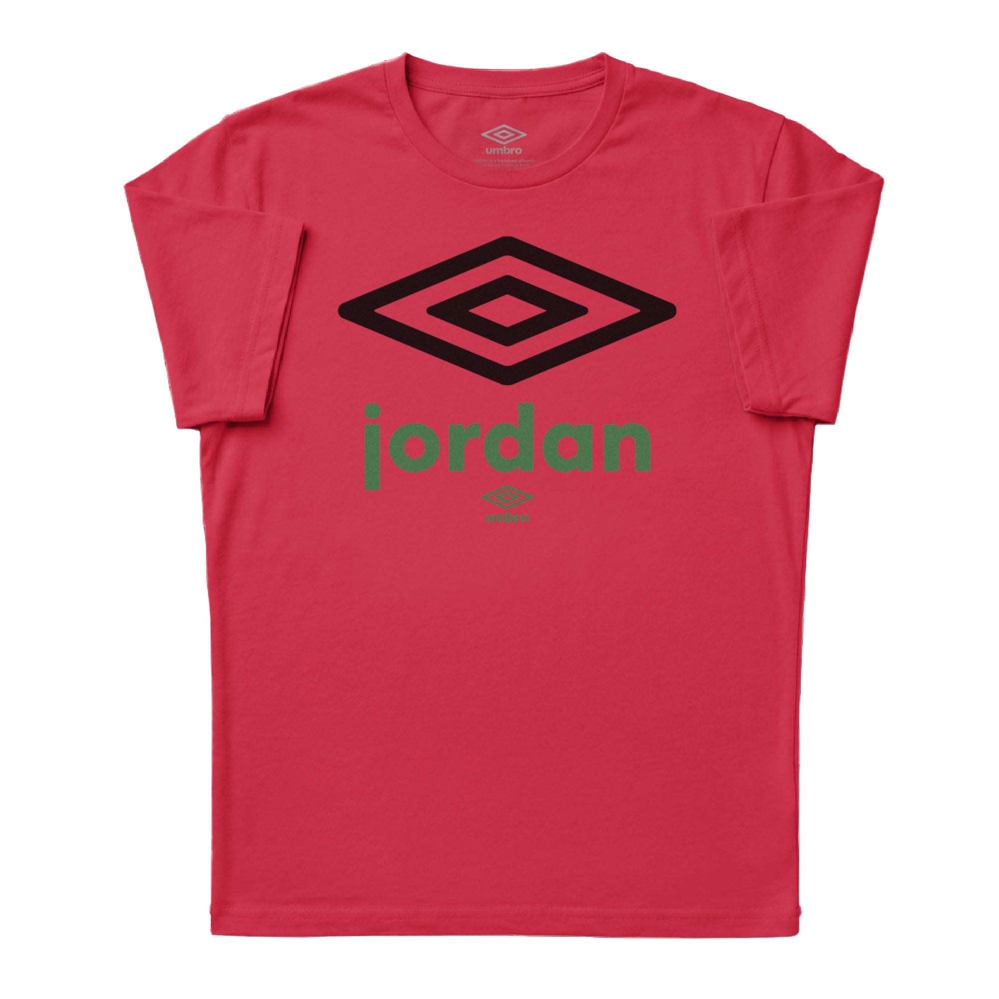 Umbro Adult Jordan Diamond Logo T-Shirt Red