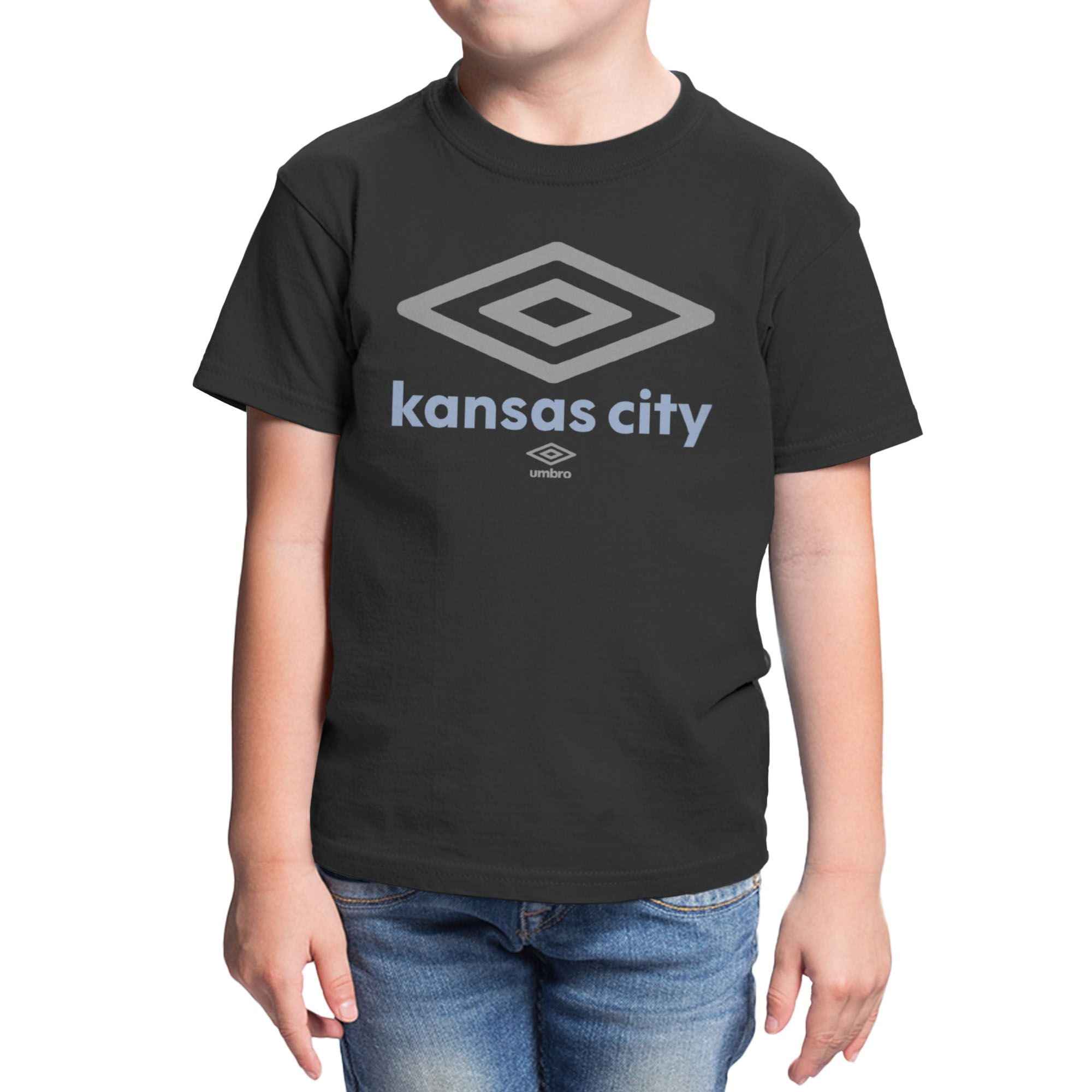 Umbro Kids Kansas City Diamond Logo T-Shirt