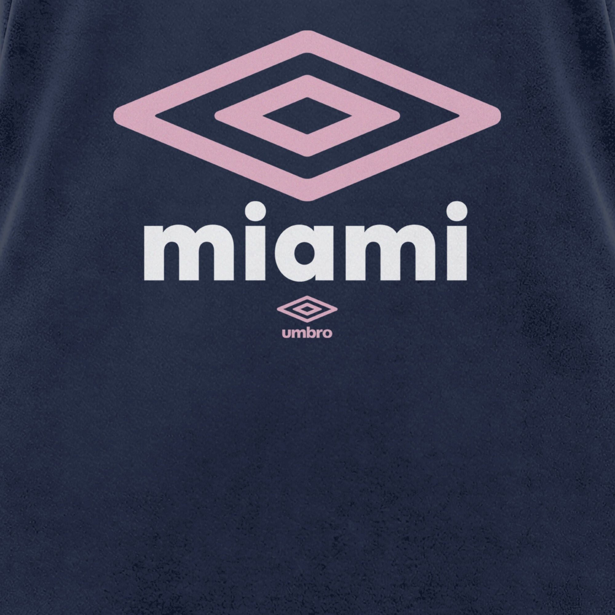 Umbro Miami City Diamond Logo Tank Midnight Navy