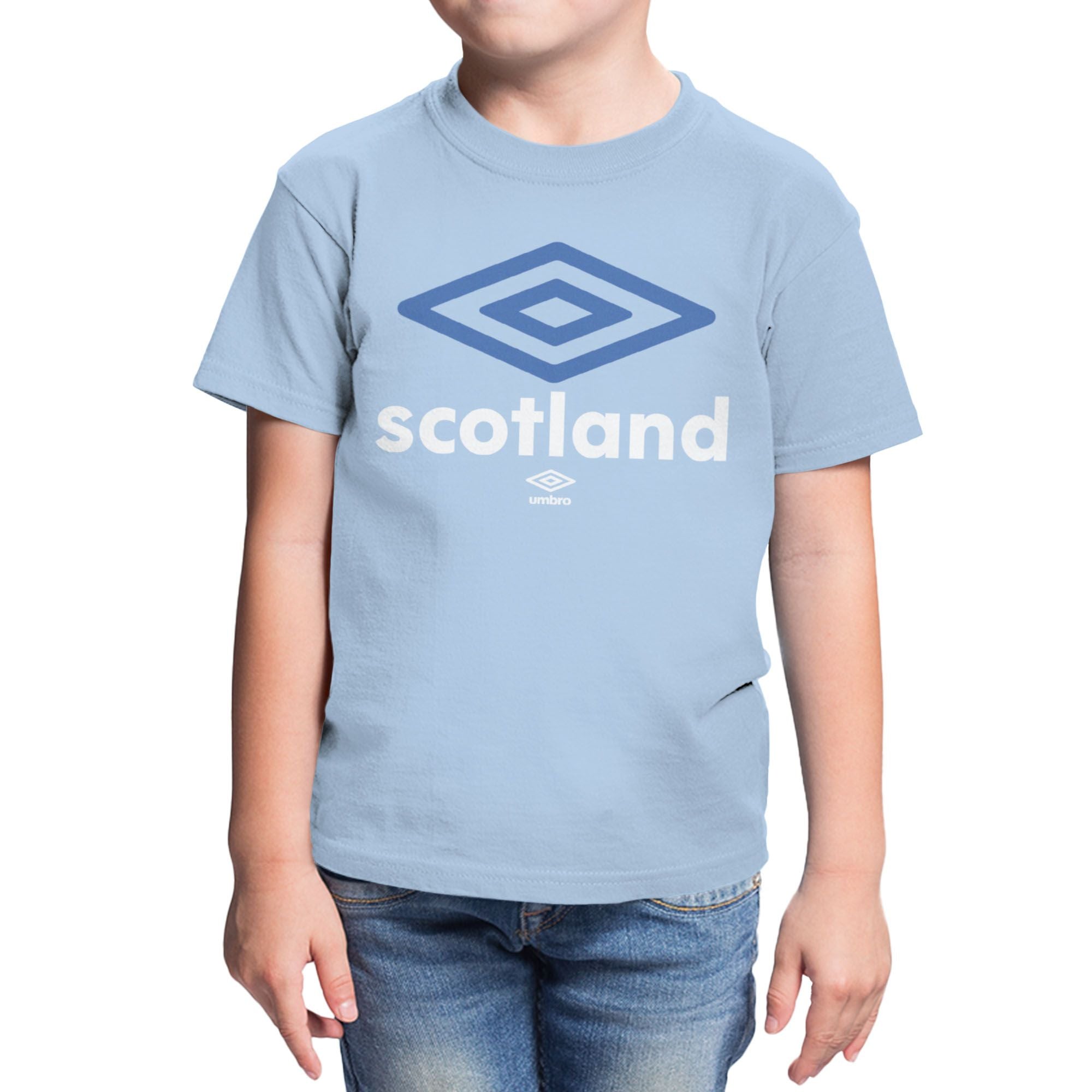 Umbro Kids Scotland Diamond Logo T-Shirt