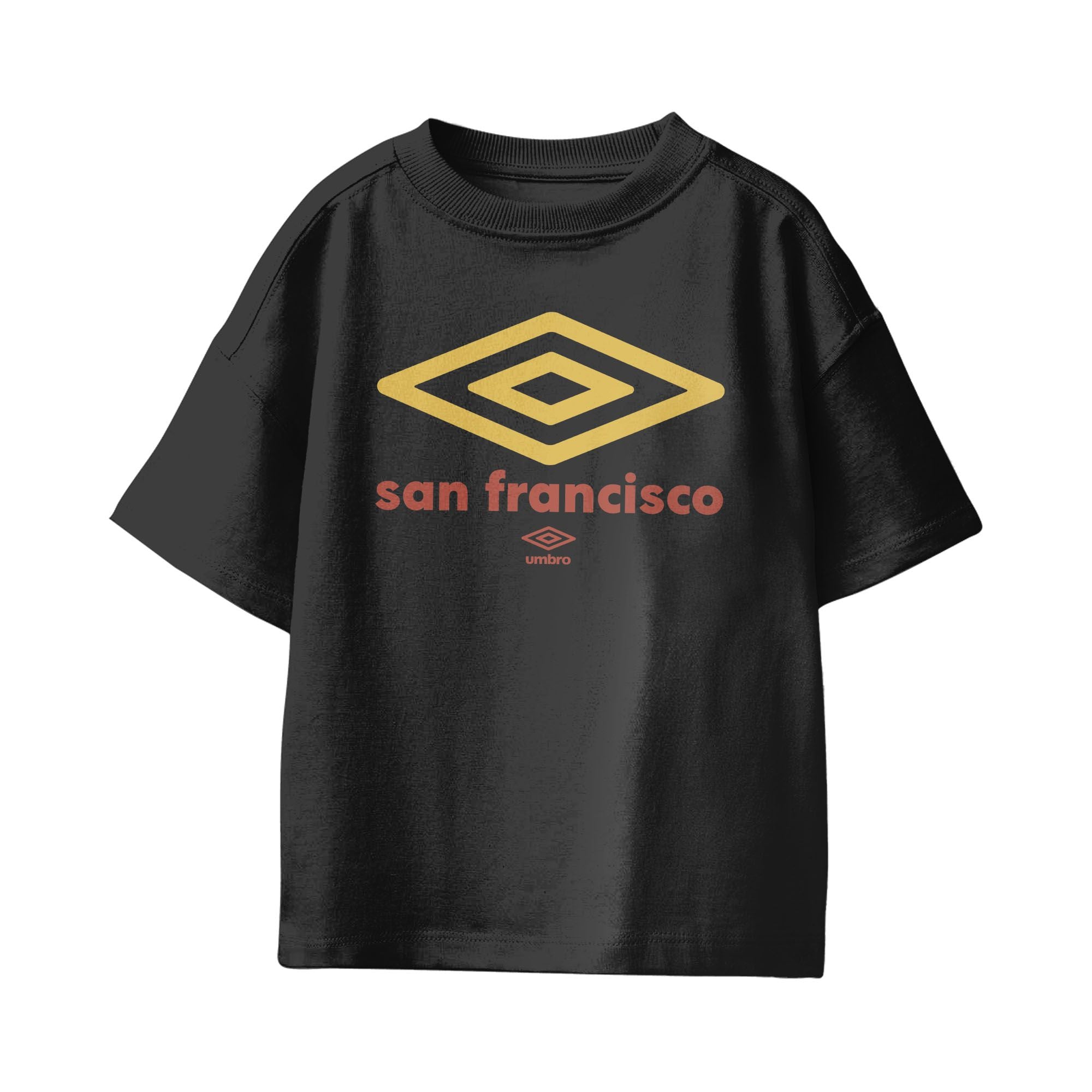 Umbro Kids San Francisco City Diamond Logo T-Shirt Black