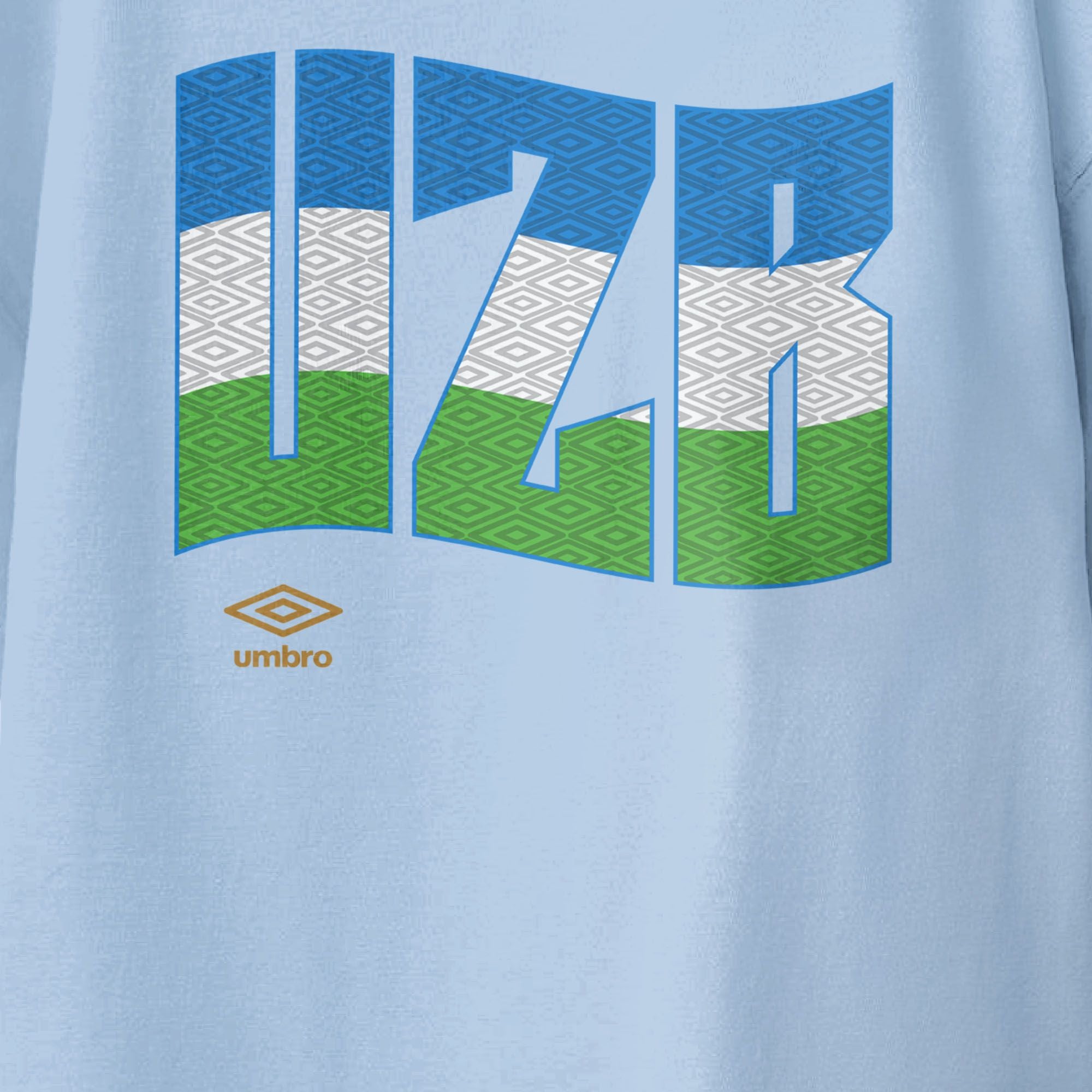 Umbro Kids Uzbekistan Wavy Logo T-Shirt