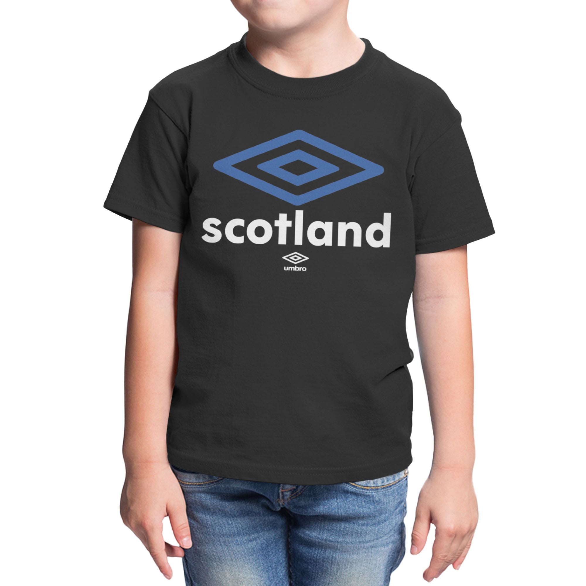 Umbro Kids Scotland Diamond Logo T-Shirt