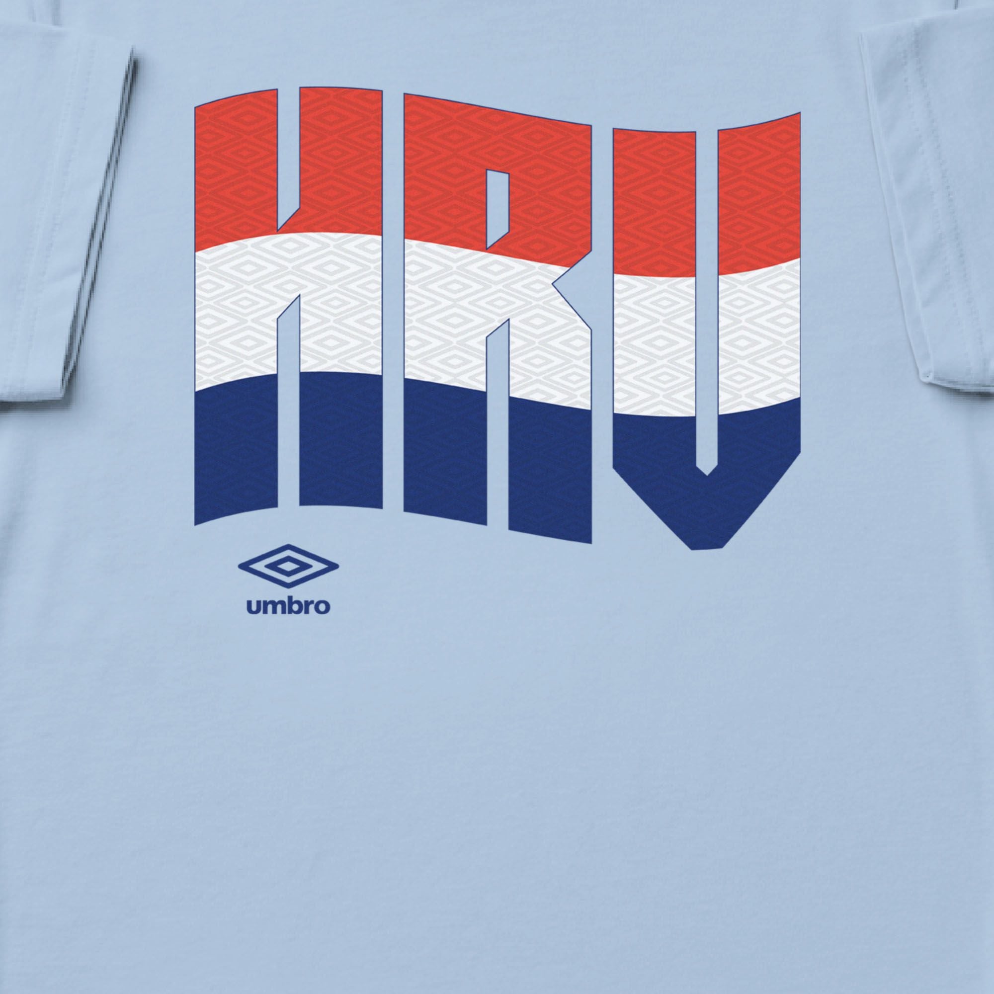 Umbro Adult Croatia Wavy Logo T-Shirt