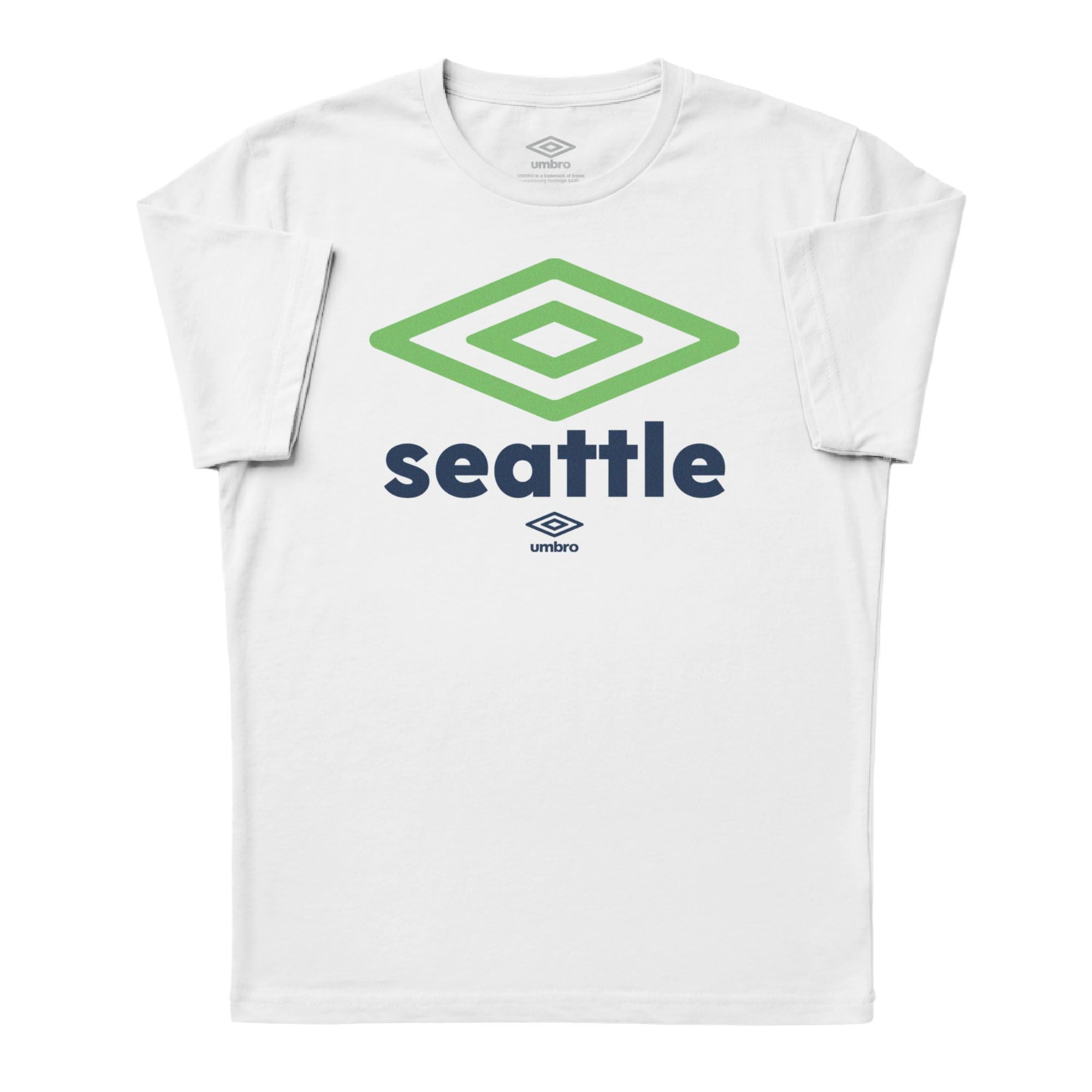 Umbro Adult Seattle City Diamond Logo T-Shirt
