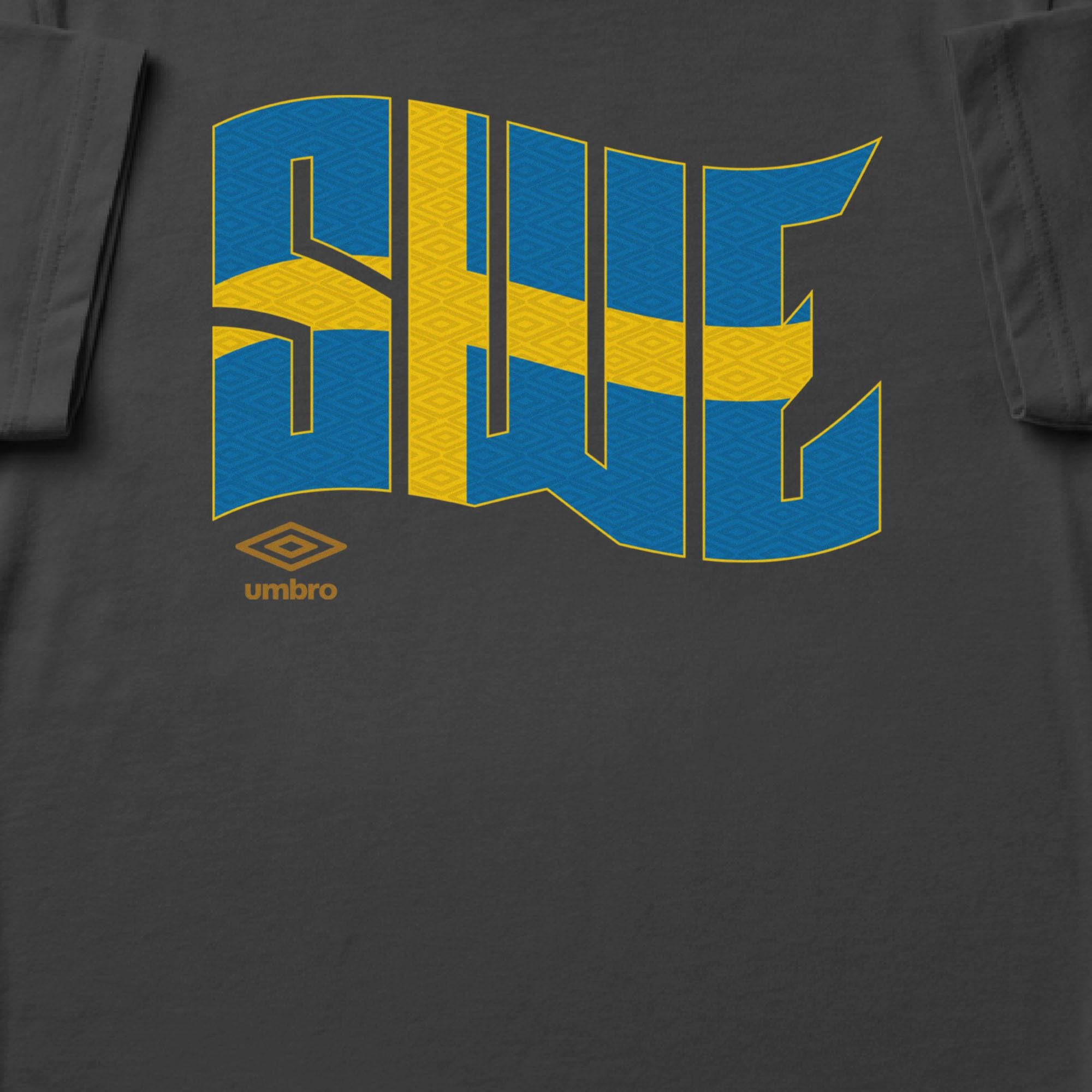 Umbro Adult Sweden Wavy Logo T-Shirt